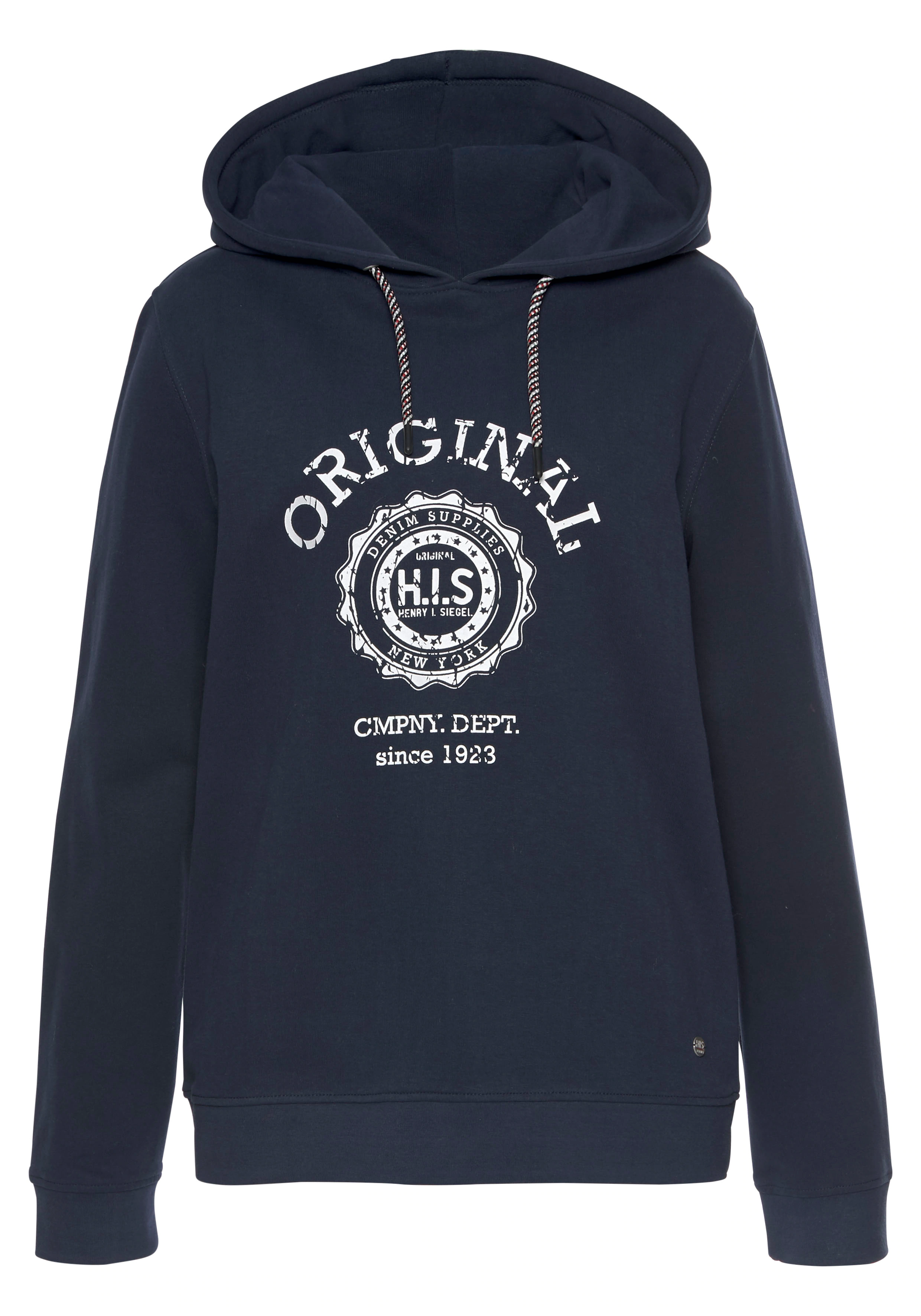 H.I.S Kapuzensweatshirt mit Retro-print von H.I.S günstig online kaufen