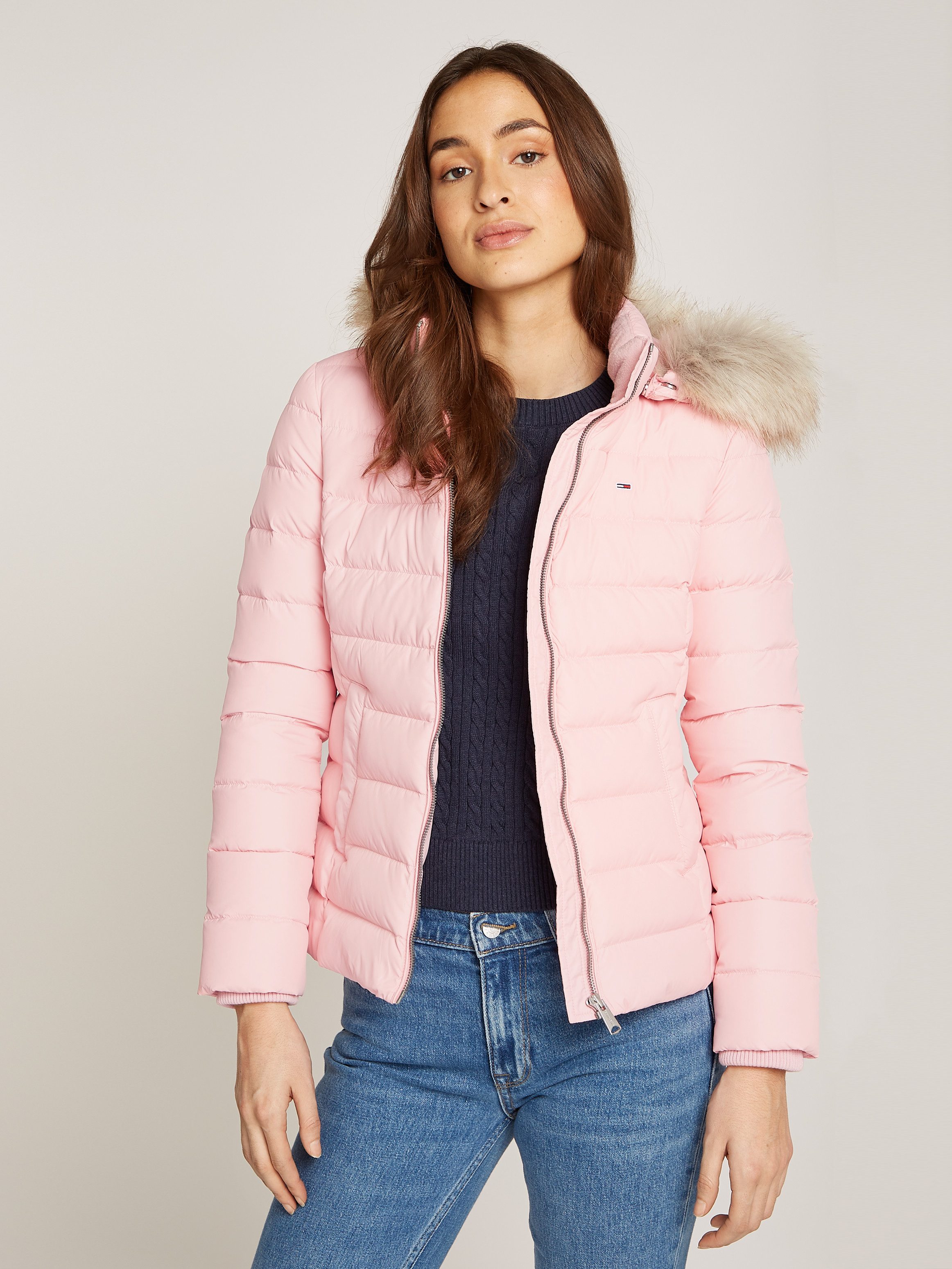 Tommy Jeans Steppjacke TJW BASIC HOODED günstig online kaufen