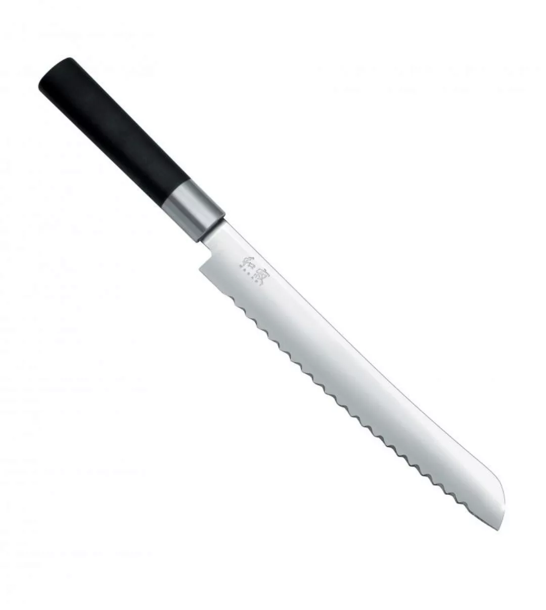 KAI Wasabi black Brotmesser 23 cm - Edelstahlklinge - Griff Kunststoff günstig online kaufen