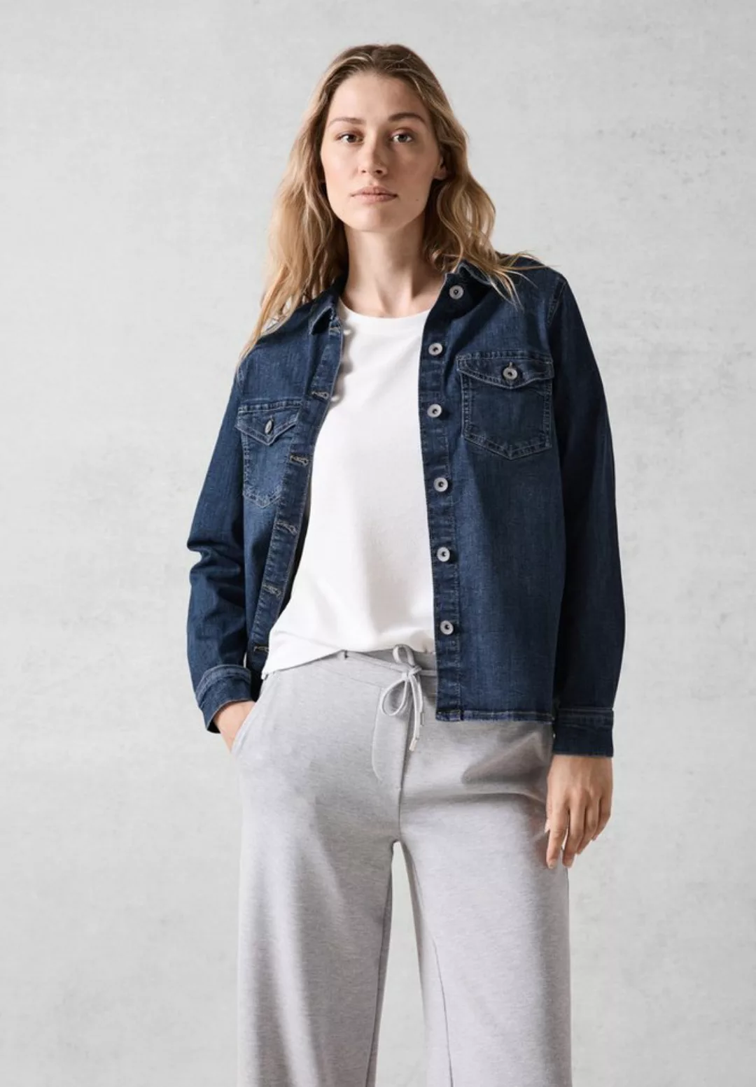 Cecil Jeansbluse günstig online kaufen