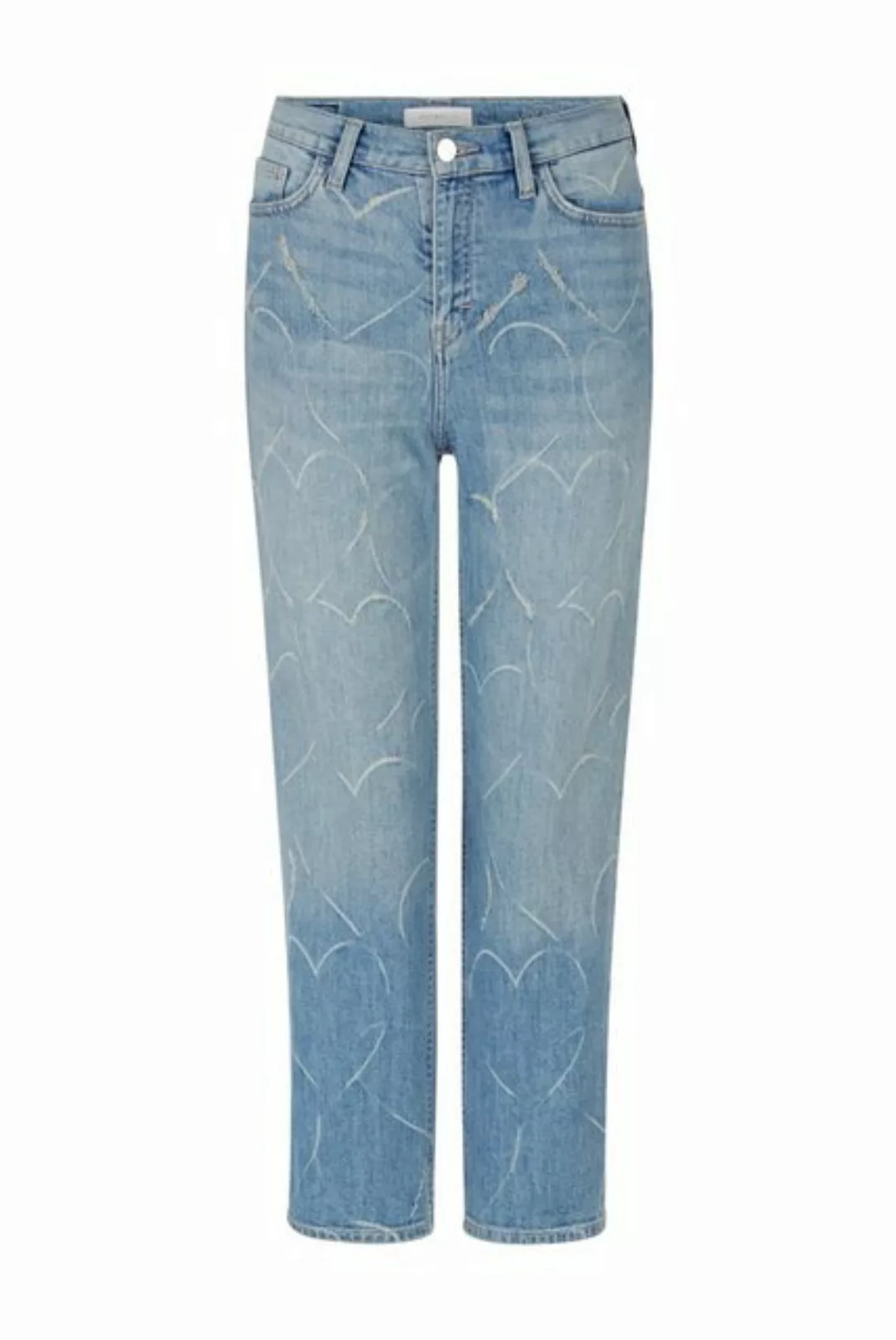 Rich & Royal 5-Pocket-Jeans vintage straight dark blue with hea günstig online kaufen
