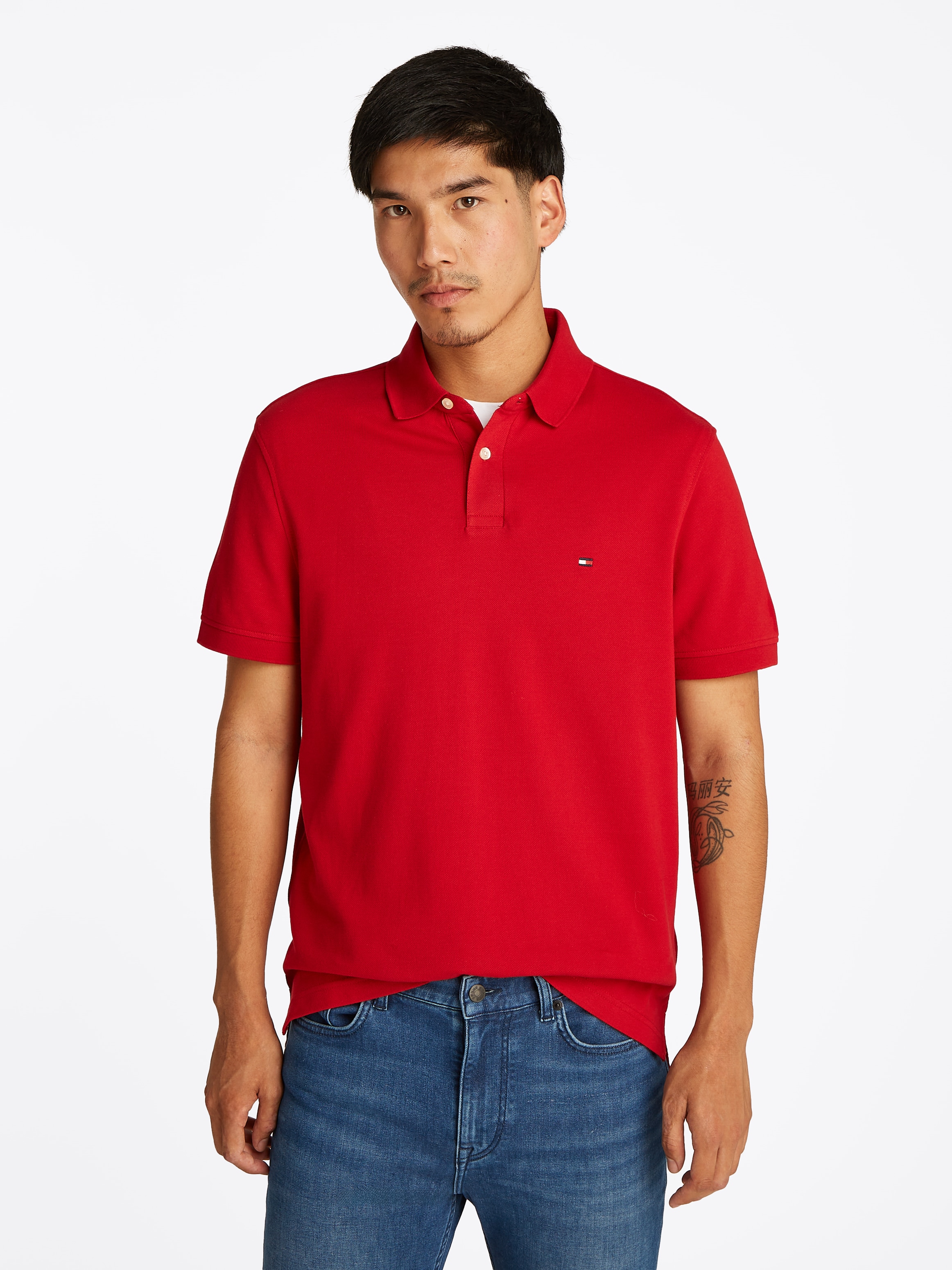 Tommy Hilfiger Poloshirt "1985 REGULAR POLO", aus hochwertiger Baumwoll-Piq günstig online kaufen