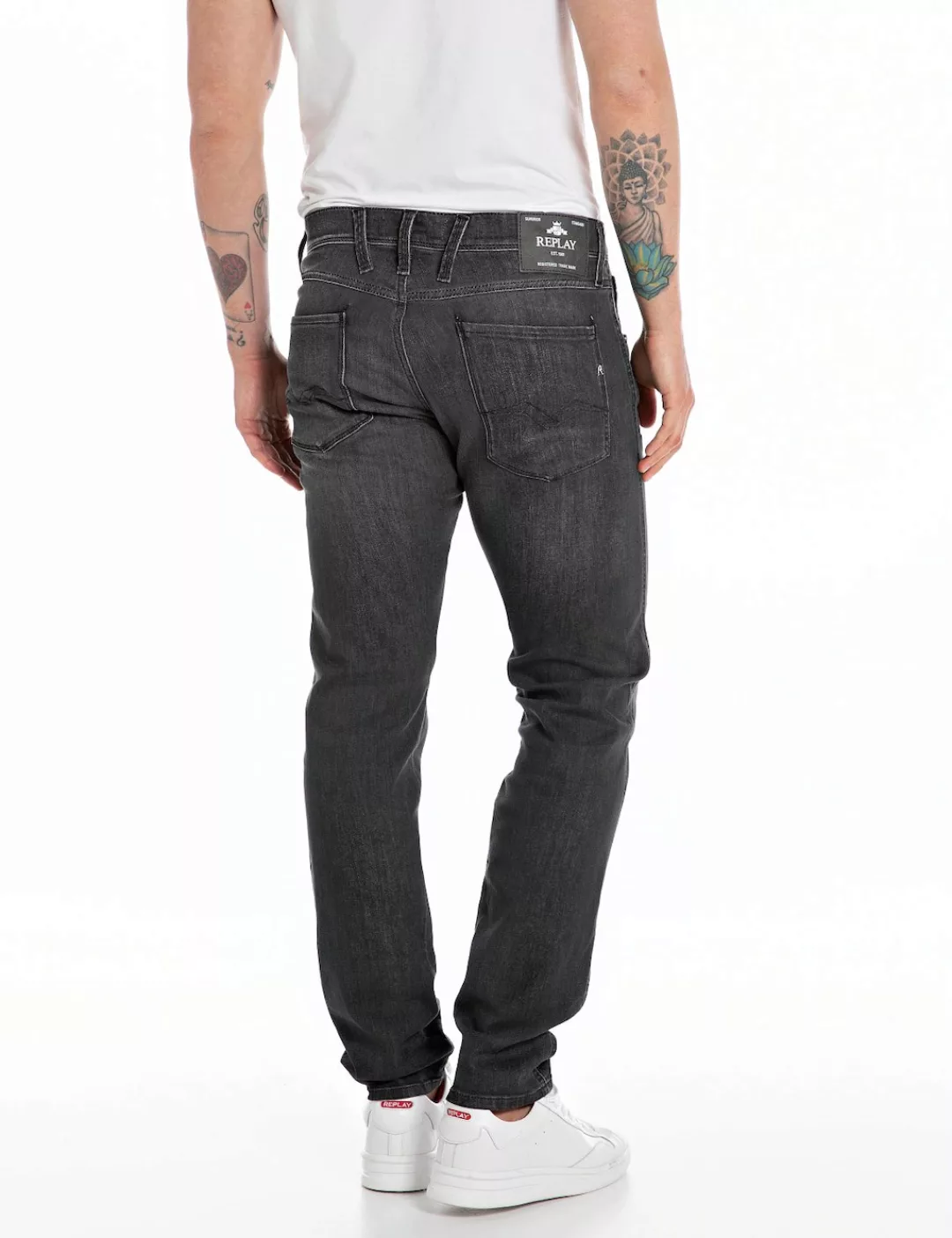 Replay Slim-fit-Jeans "Anbass" günstig online kaufen