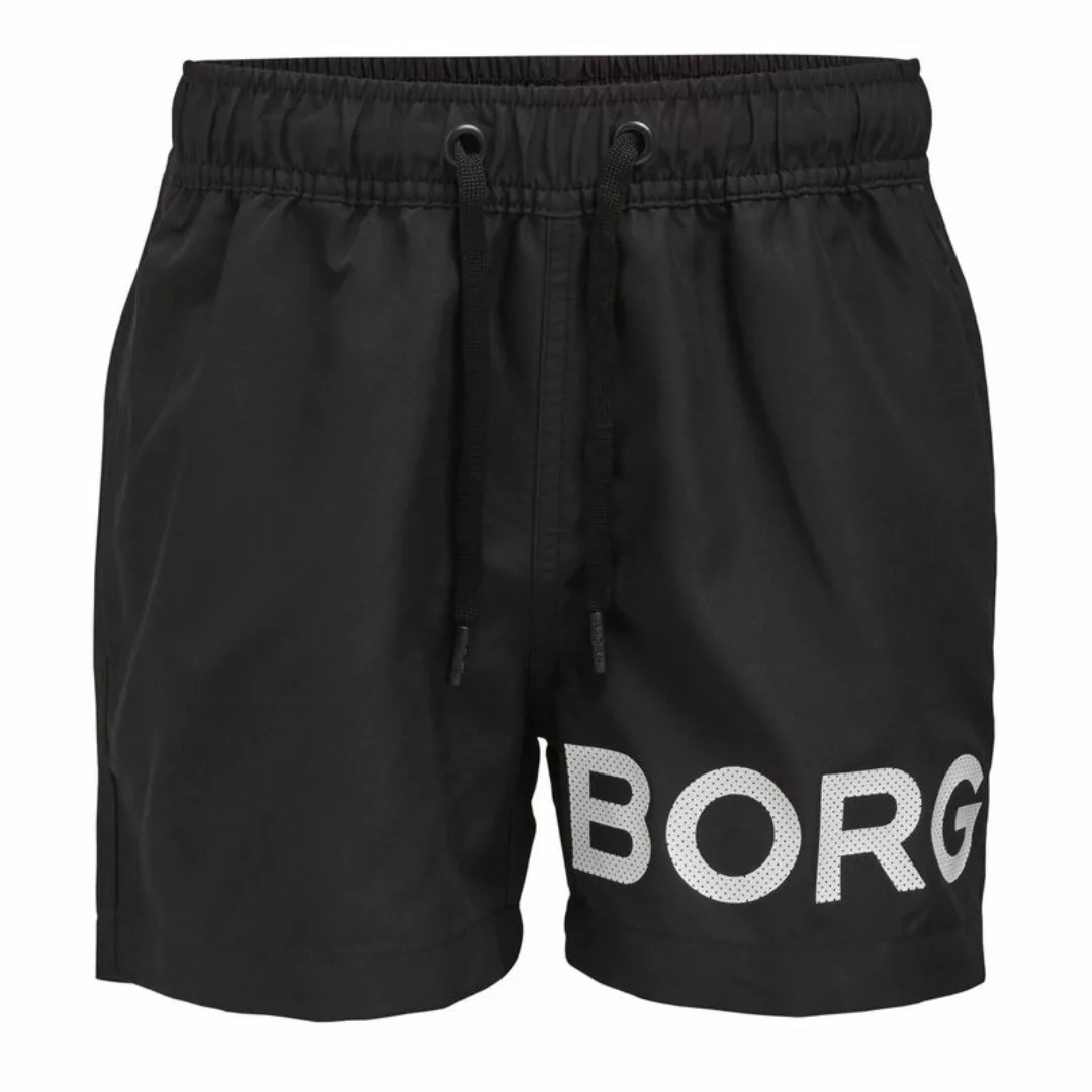 BJÖRN BORG Herren Badehose SHELDON - Bade-Shorts, Mesheinsatz, Logo, einfar günstig online kaufen