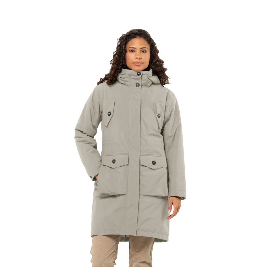 Jack Wolfskin 3-in-1-Funktionsmantel "EISWALD 3IN1 PARKA W", mit Sherpa Fle günstig online kaufen