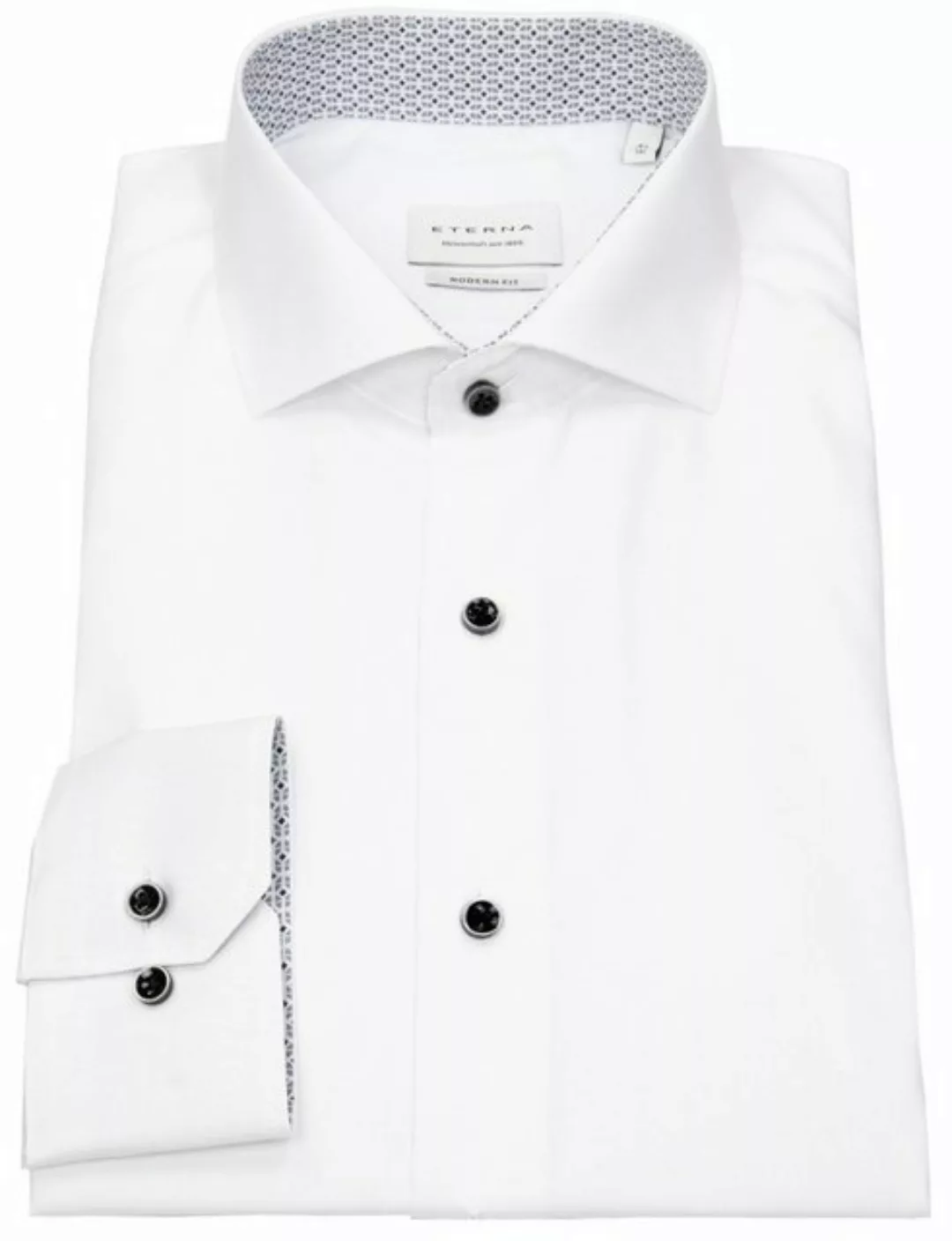 Eterna Langarmhemd - Businesshemd -  modern fit - Original Shirt Popeline günstig online kaufen