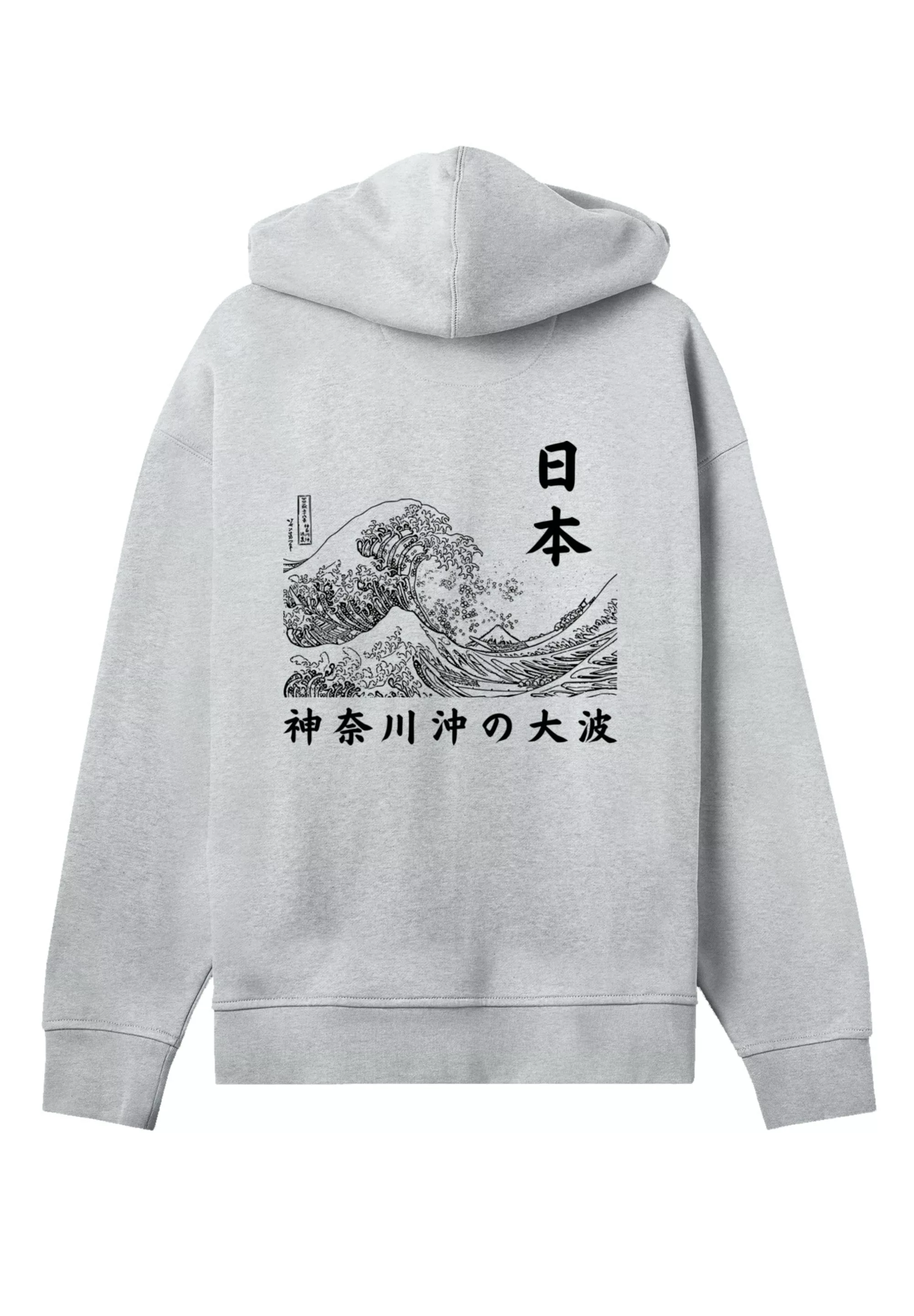 F4NT4STIC Kapuzenpullover "Kanagawa Welle Golden Gai", Premium Qualität günstig online kaufen