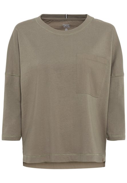 camel active T-Shirt T-Shirt mit 3/4- Ärmel günstig online kaufen