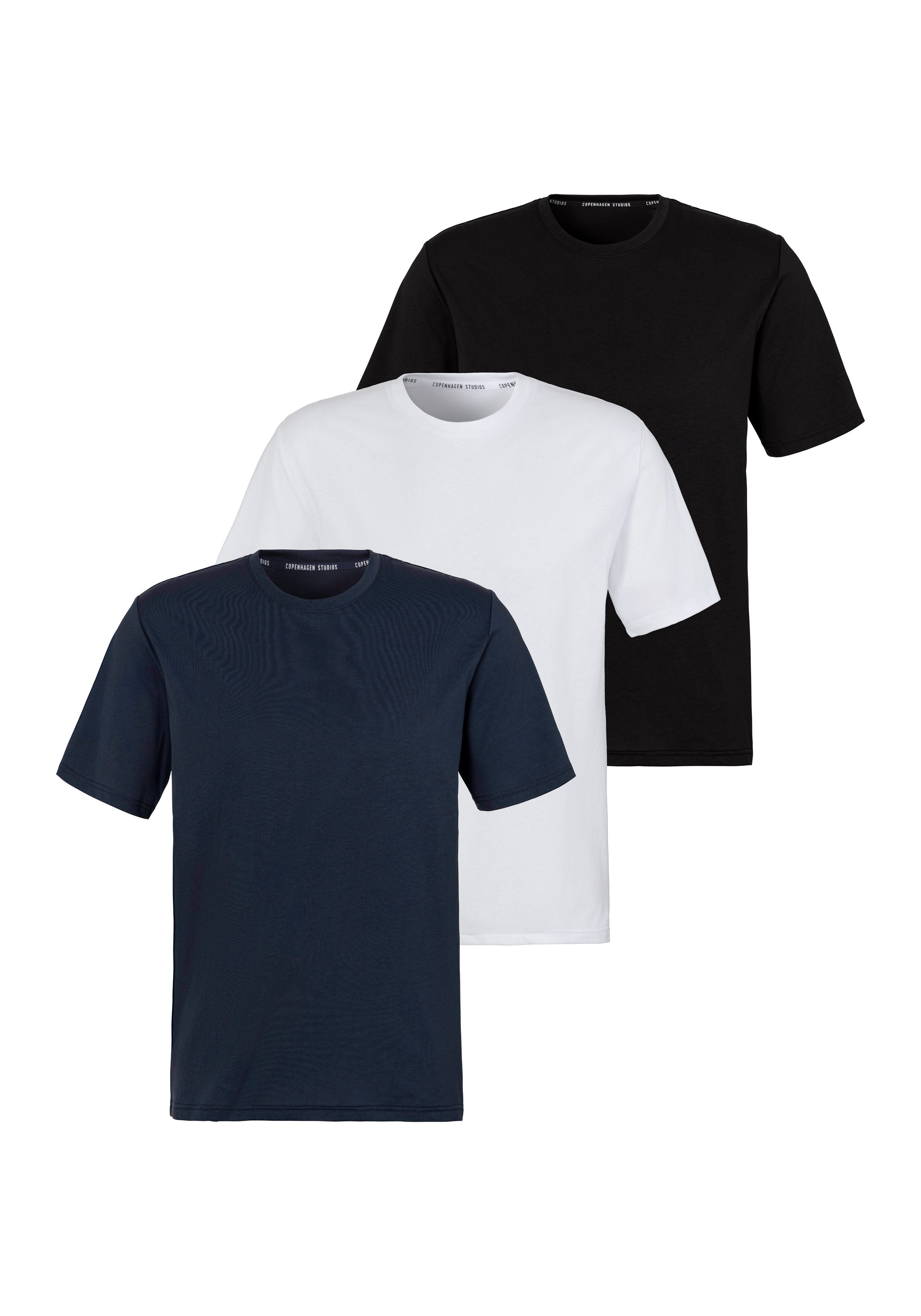 Copenhagen Studios T-Shirt (Packung, 3-tlg., 3er-Pack) günstig online kaufen