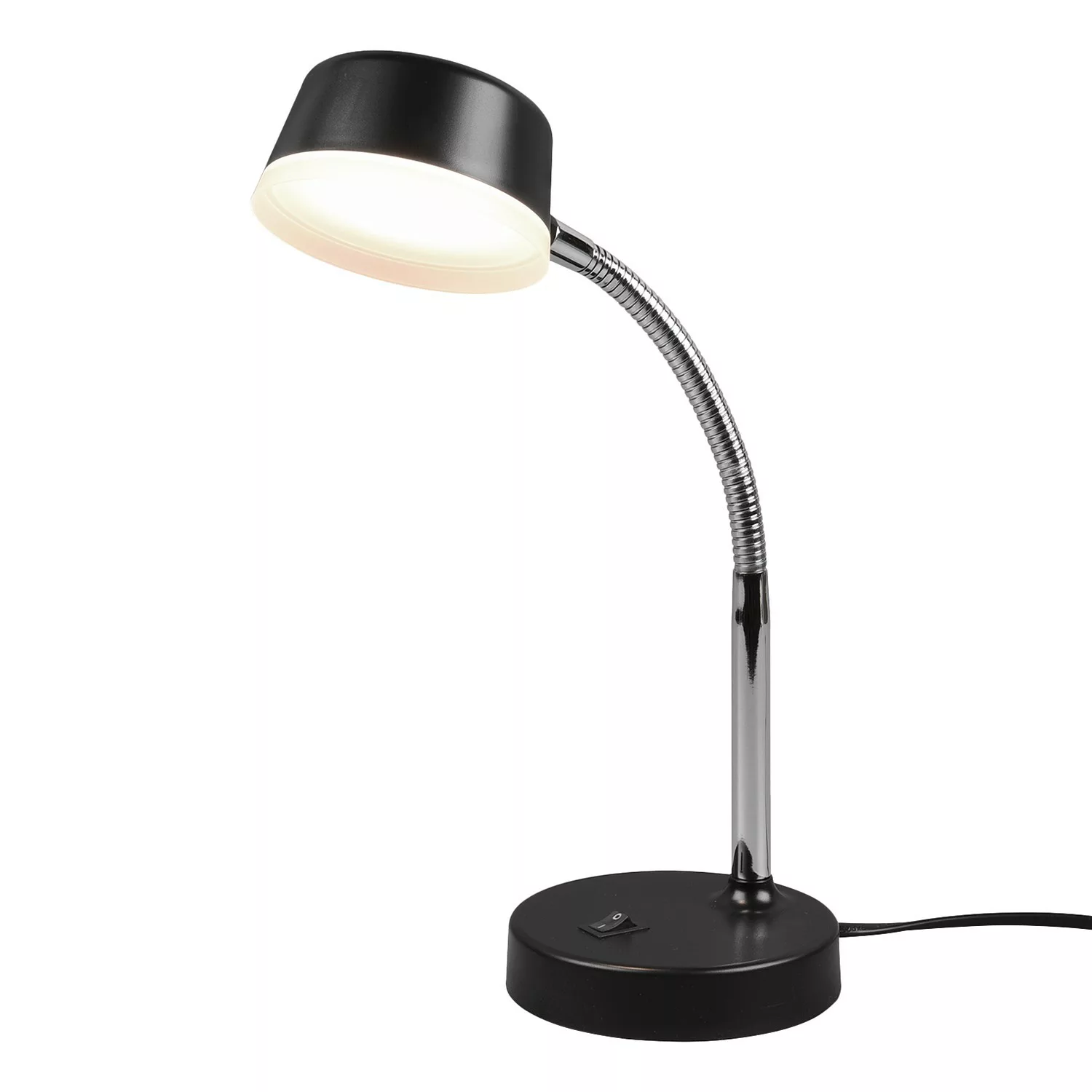 Reality LED-Tischlampe Kiko Titanfarbig günstig online kaufen