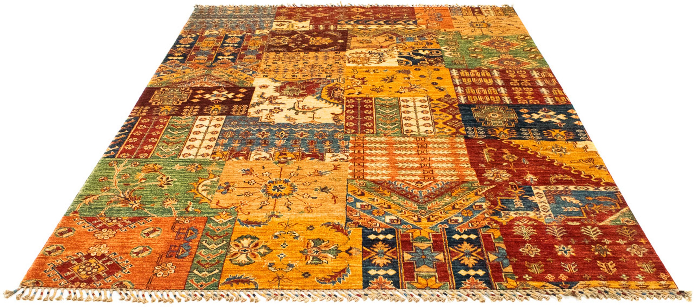 morgenland Teppich »Patchwork - 247 x 181 cm - mehrfarbig«, rechteckig, 7 m günstig online kaufen