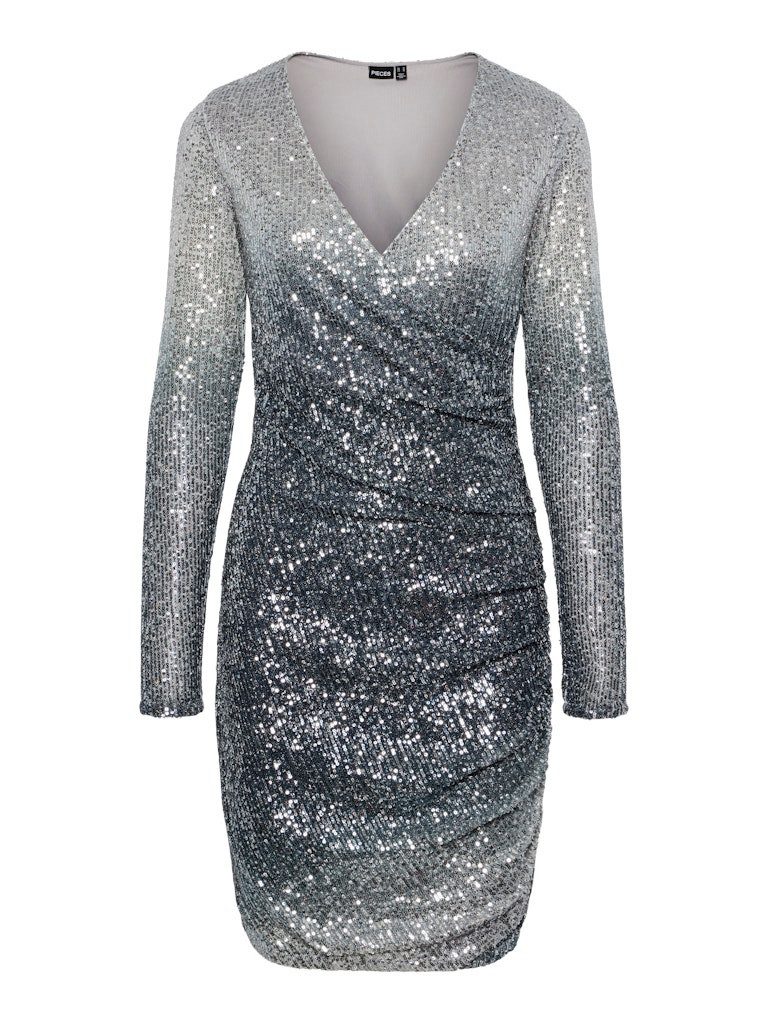 pieces Minikleid PCDELPHIA LS NEW WRAP günstig online kaufen