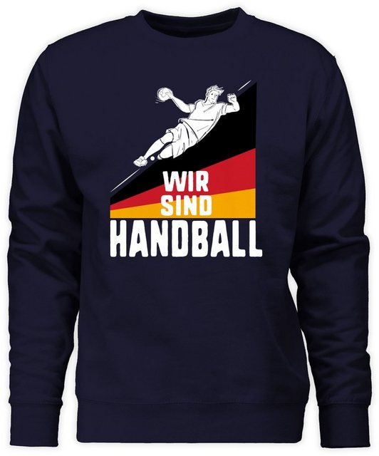 Shirtracer Sweatshirt Wir sind Handball! Deutschland (1-tlg) Handball EM 20 günstig online kaufen