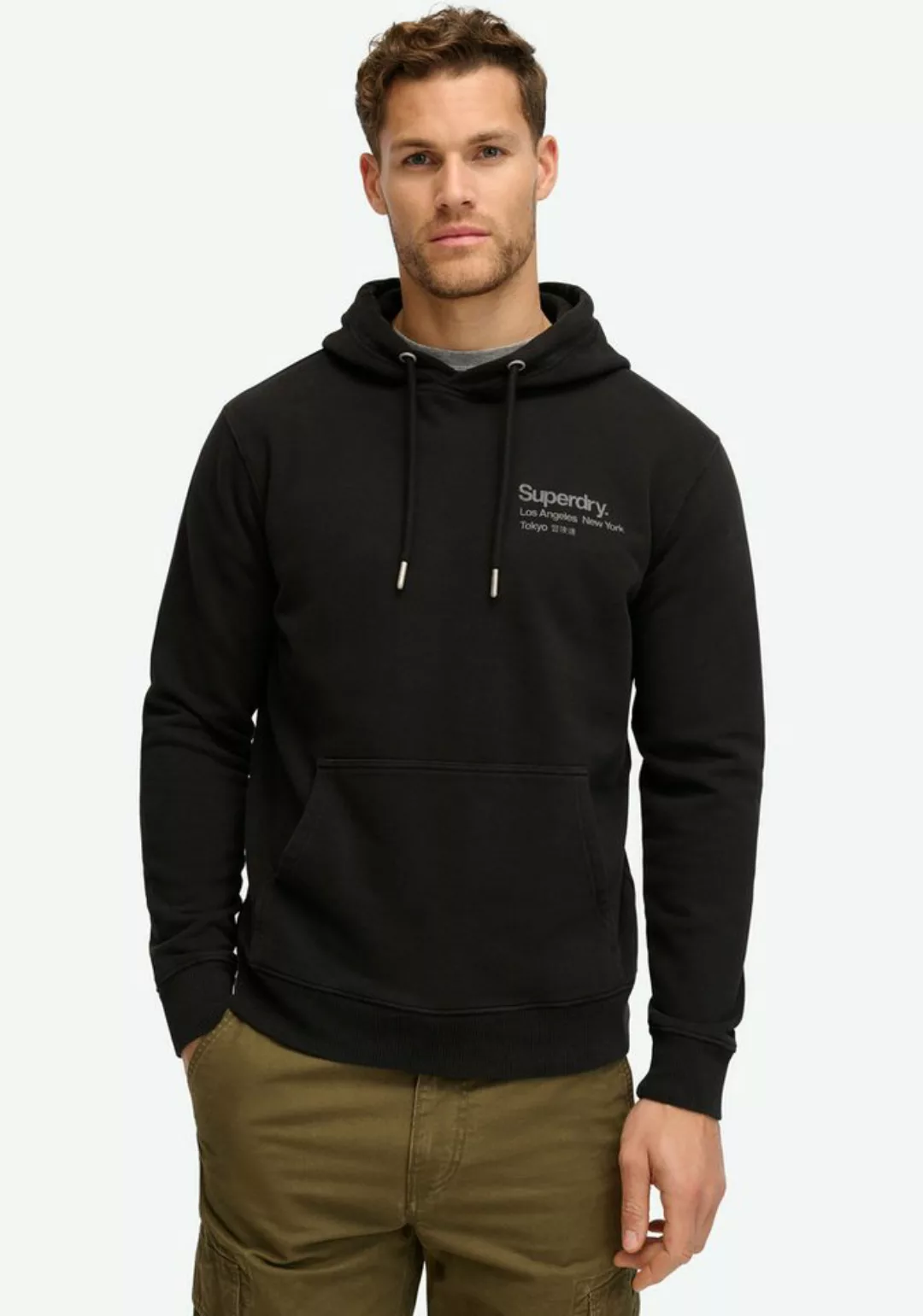 Superdry Kapuzensweatshirt CORE LOGO CITY LOOSE HOOD günstig online kaufen