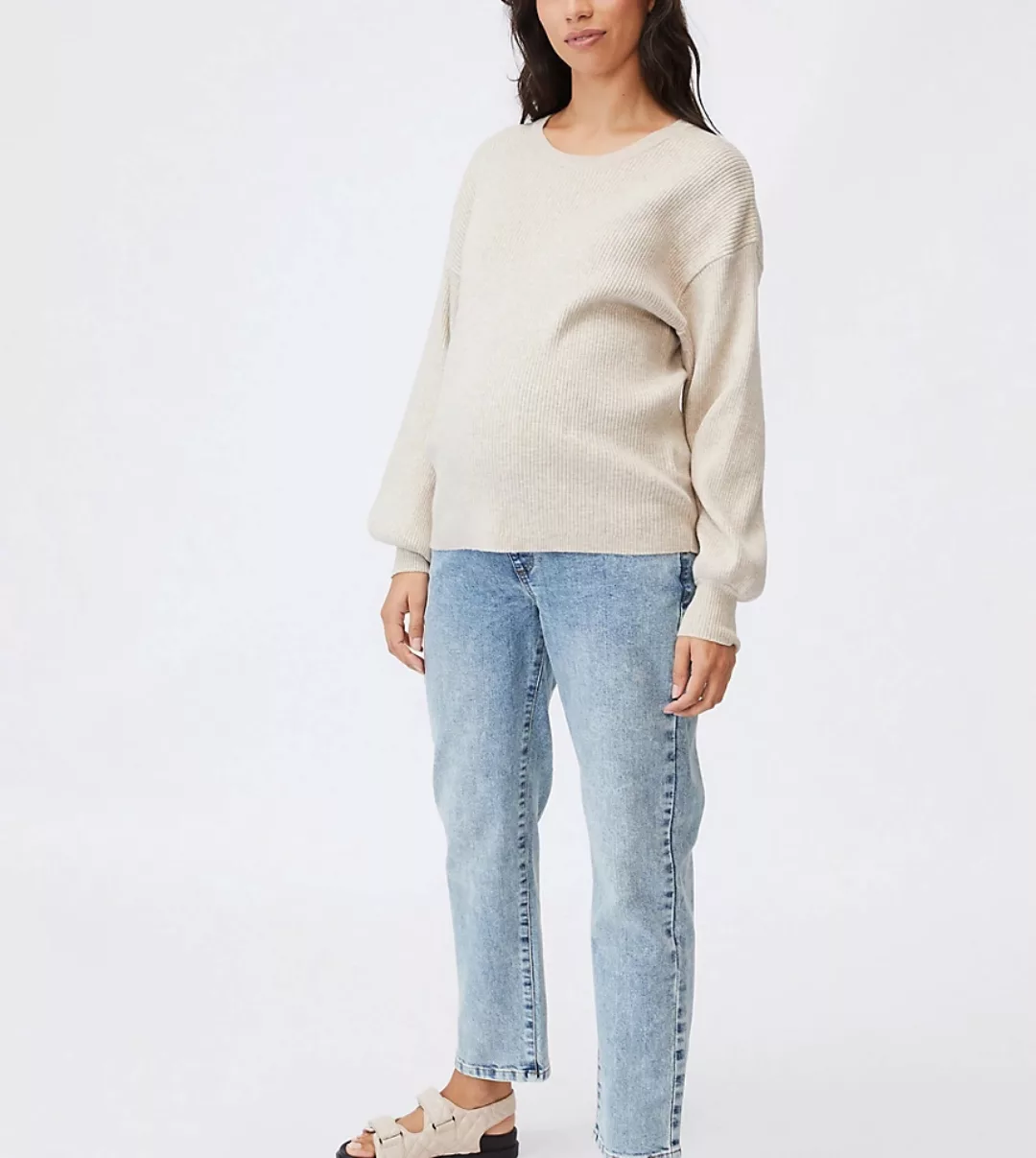 Cotton:On – Umstandsmode – Pullover in Beige-Neutral günstig online kaufen
