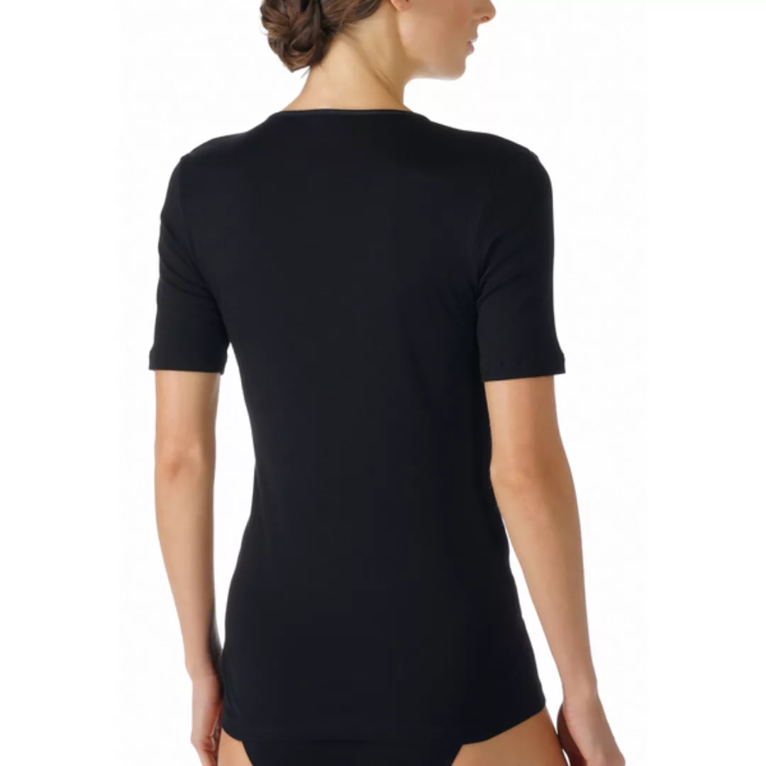 Damen Spencer Halbarm Shirt Noblesse Aus Pima Baumwolle 26807 günstig online kaufen
