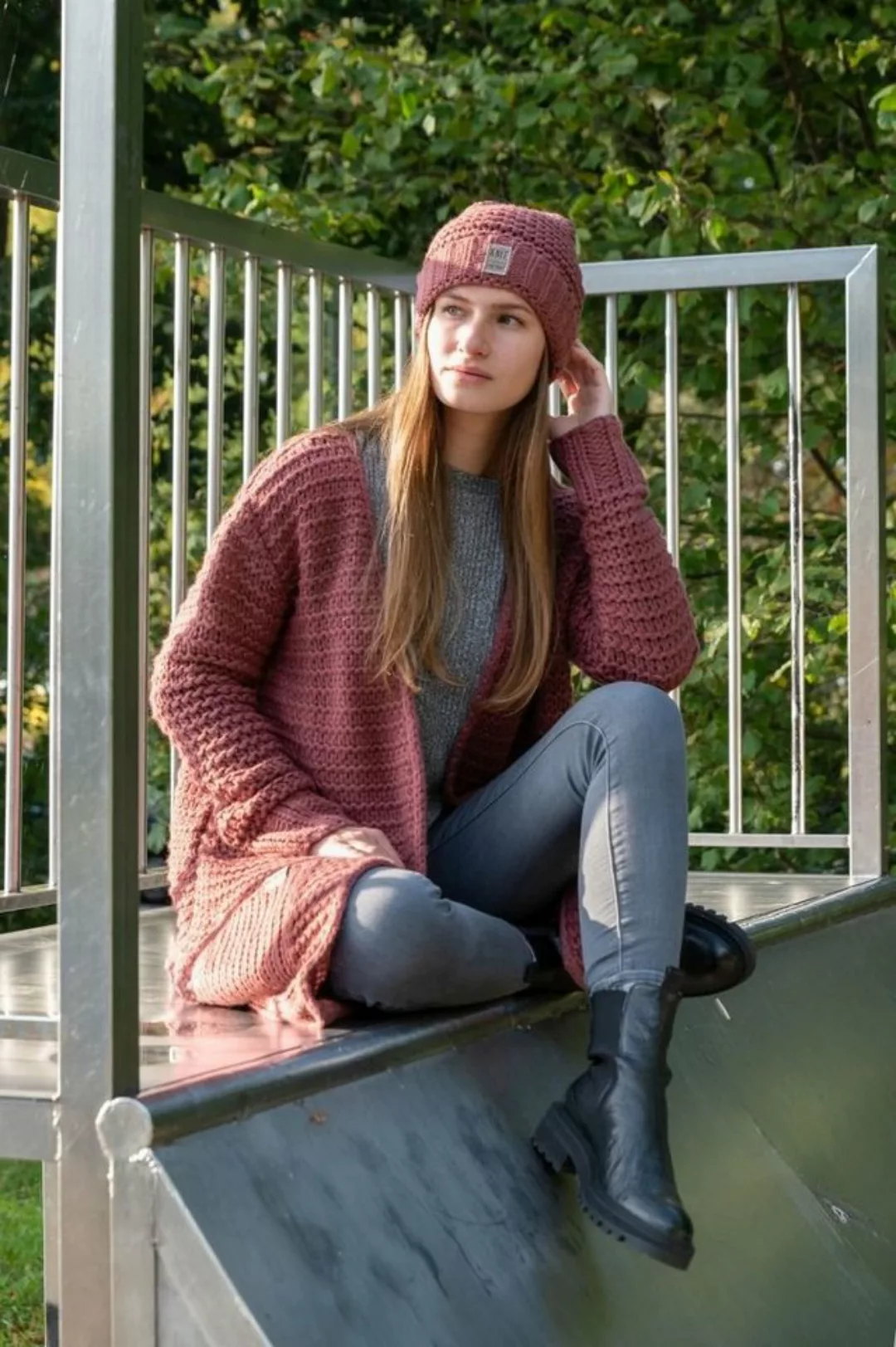 Knit Factory Strickjacke Alex Strickjacken 36/38 Glatt Grün (1-tlg) modern günstig online kaufen