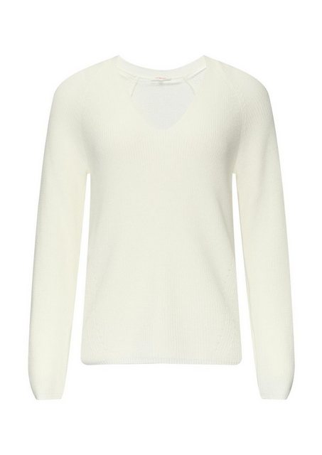 s.Oliver Sweatshirt Strickpullover, WHITE günstig online kaufen