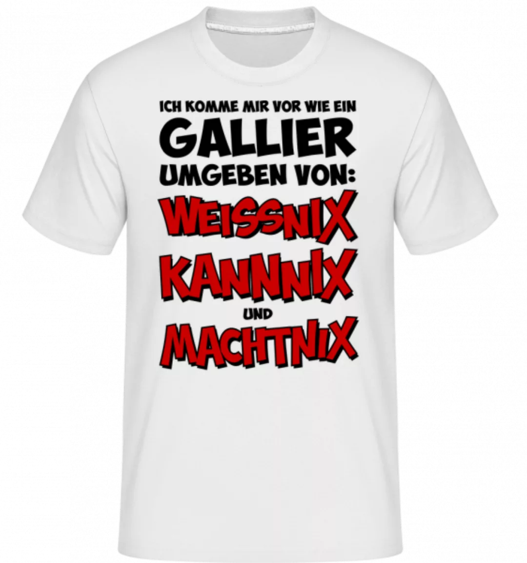 Weissnix Kannnix Machtnix · Shirtinator Männer T-Shirt günstig online kaufen