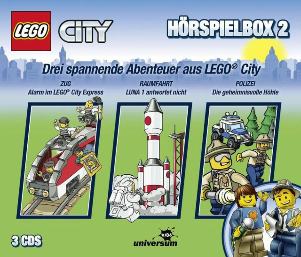 Leonine Hörspiel LEGO City Hörspielbox 2 günstig online kaufen
