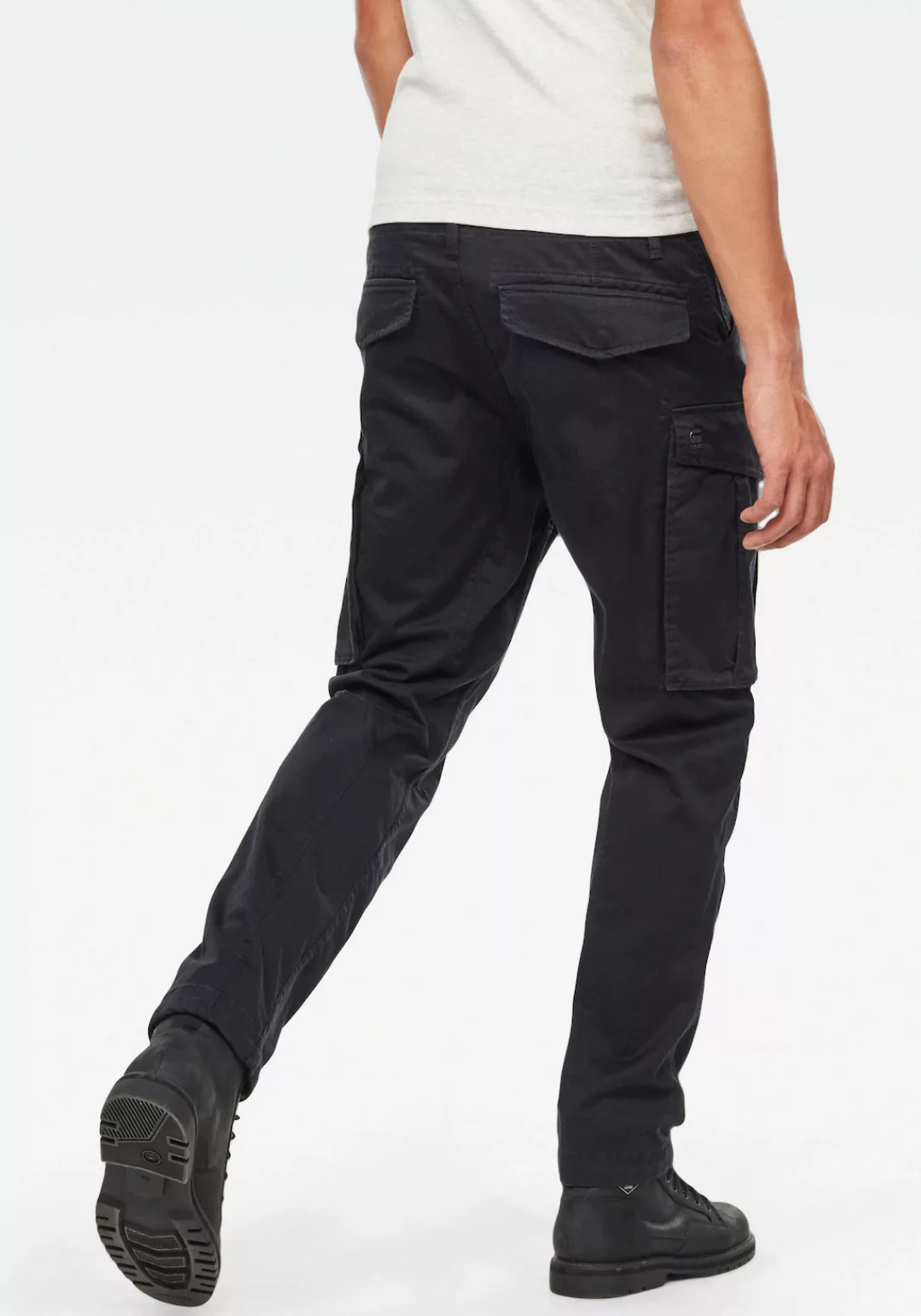 G-Star Herren Cargo Hose ROVIC ZIP 3D STRAIGHT TAPERED - Schwarz - Dark Bla günstig online kaufen