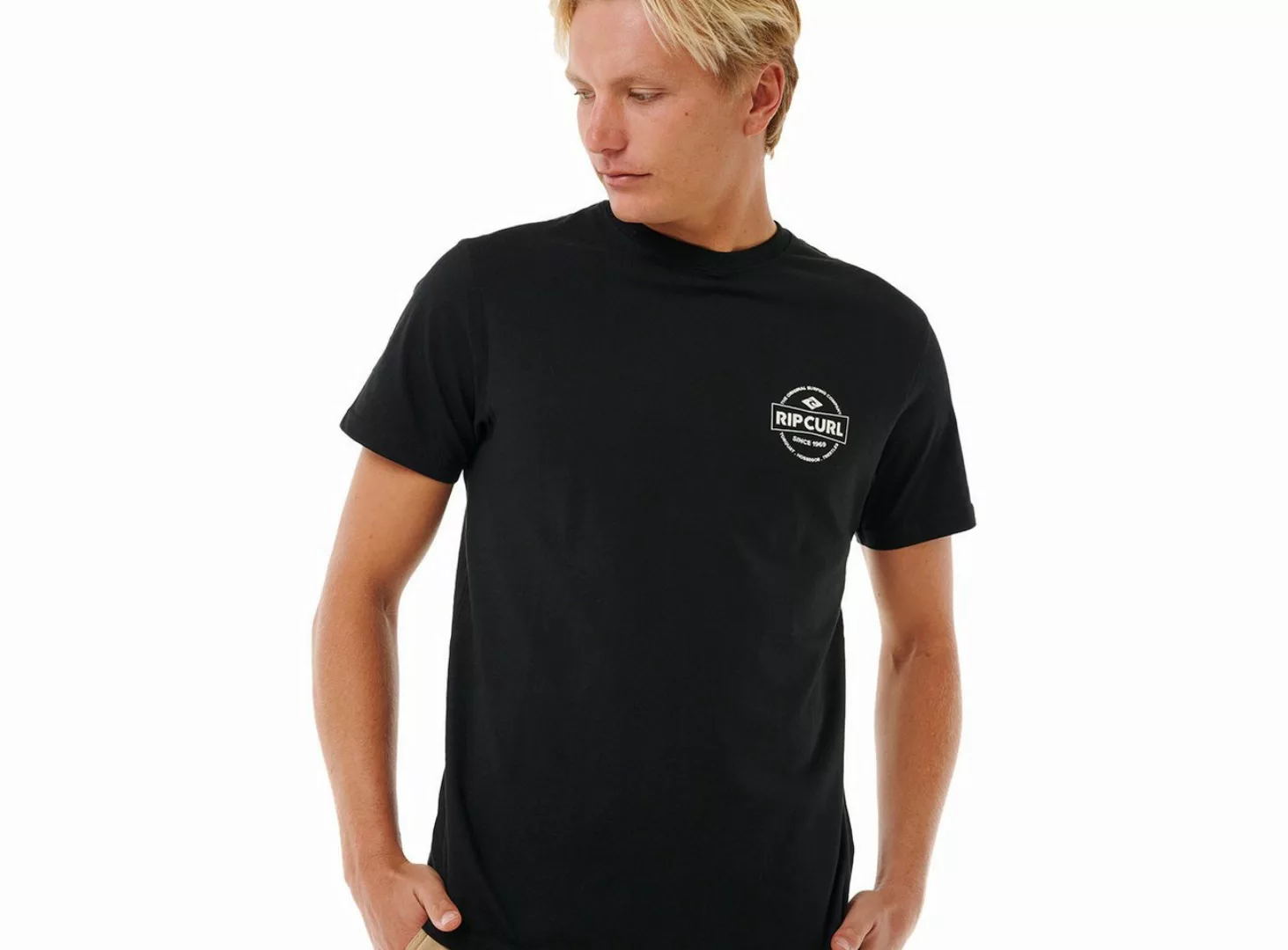 Rip Curl T-Shirt STAPLE TEE STAPLE TEE günstig online kaufen