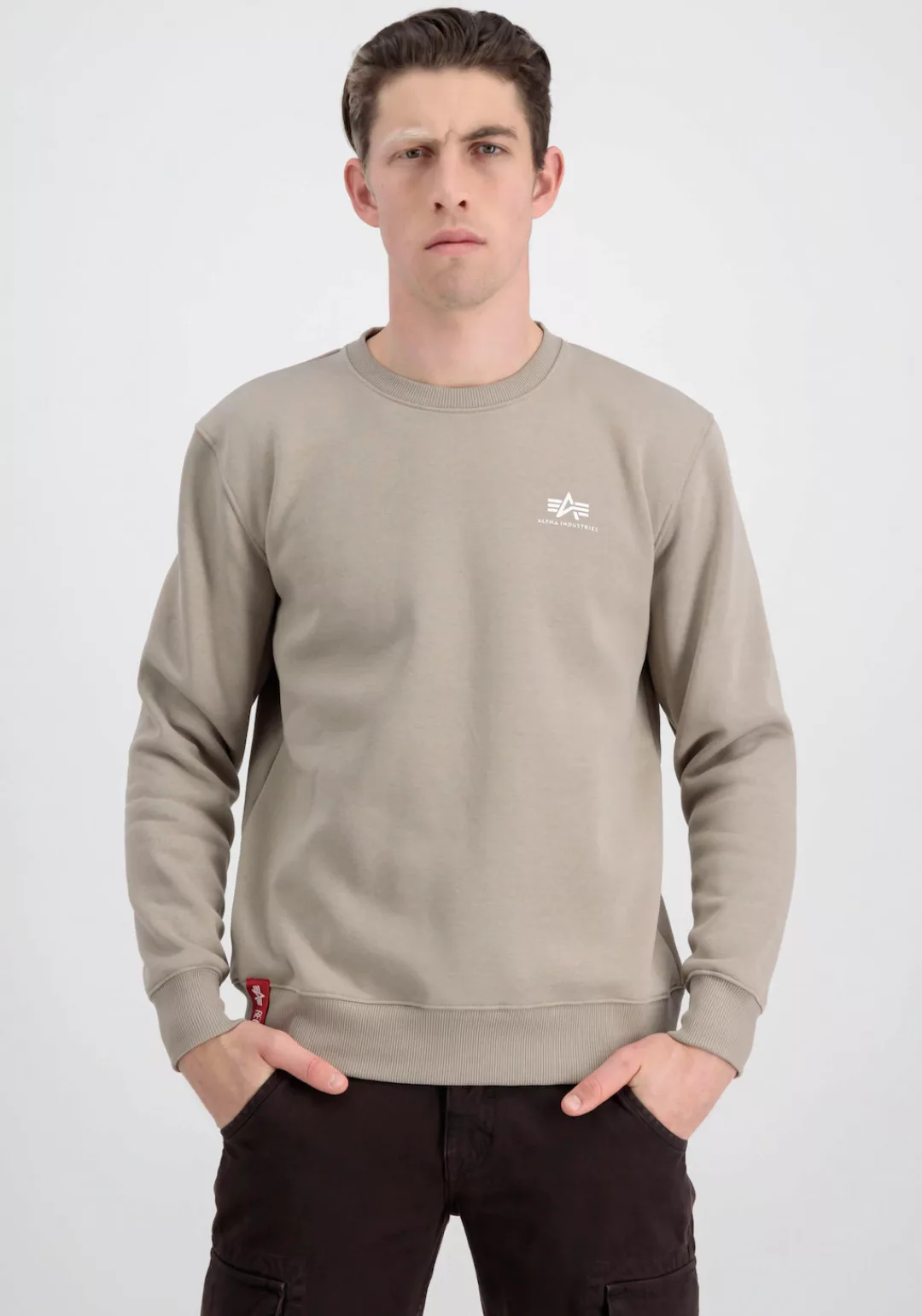 Alpha Industries Sweatshirt "Basic Sweater small Logo" günstig online kaufen