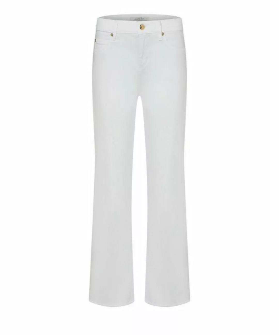 Cambio Regular-fit-Jeans Faina, classy white & fringed günstig online kaufen