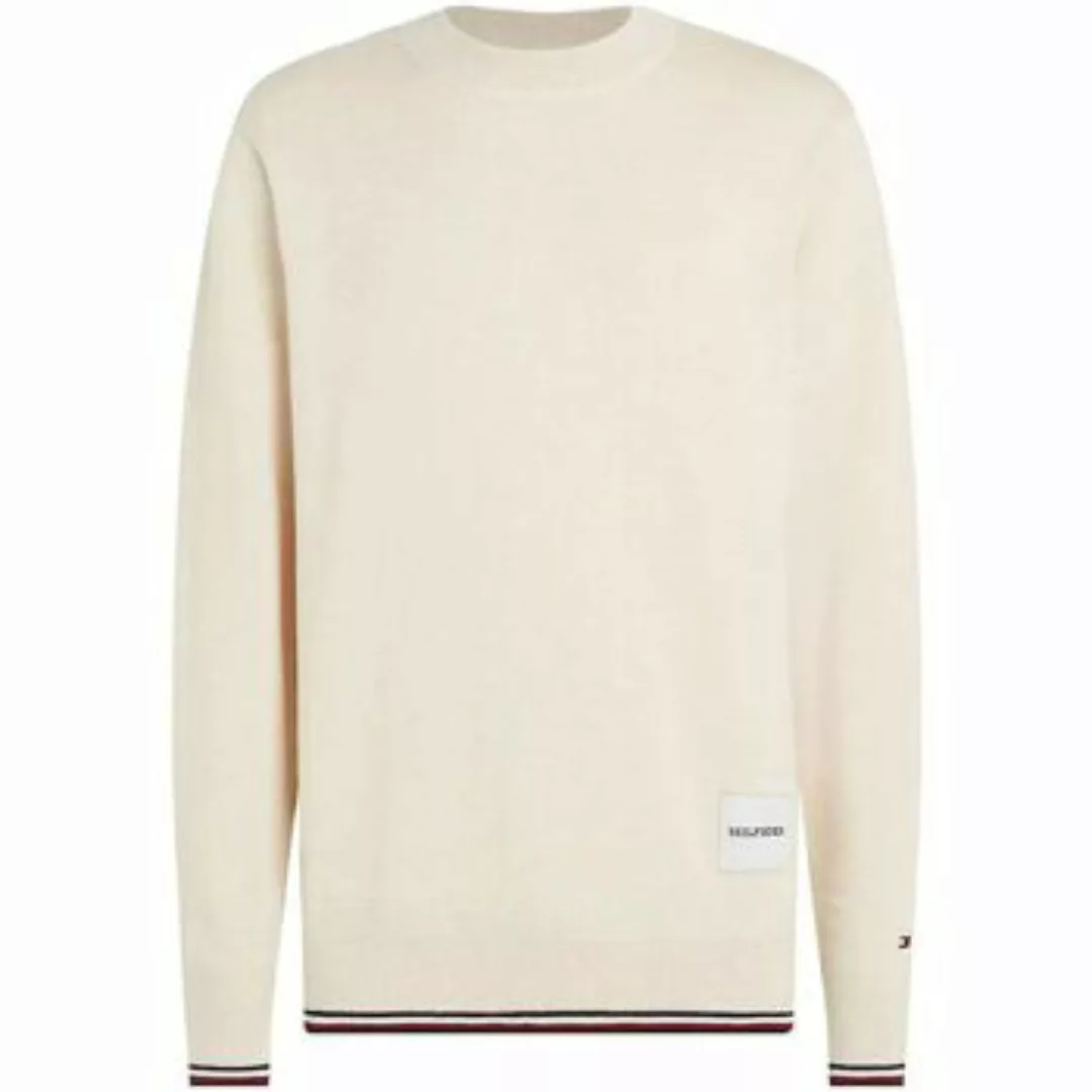 Tommy Hilfiger  Pullover MW0MW32037 MONOTYPE TIPPED-YBH ANCIENT WHITE günstig online kaufen