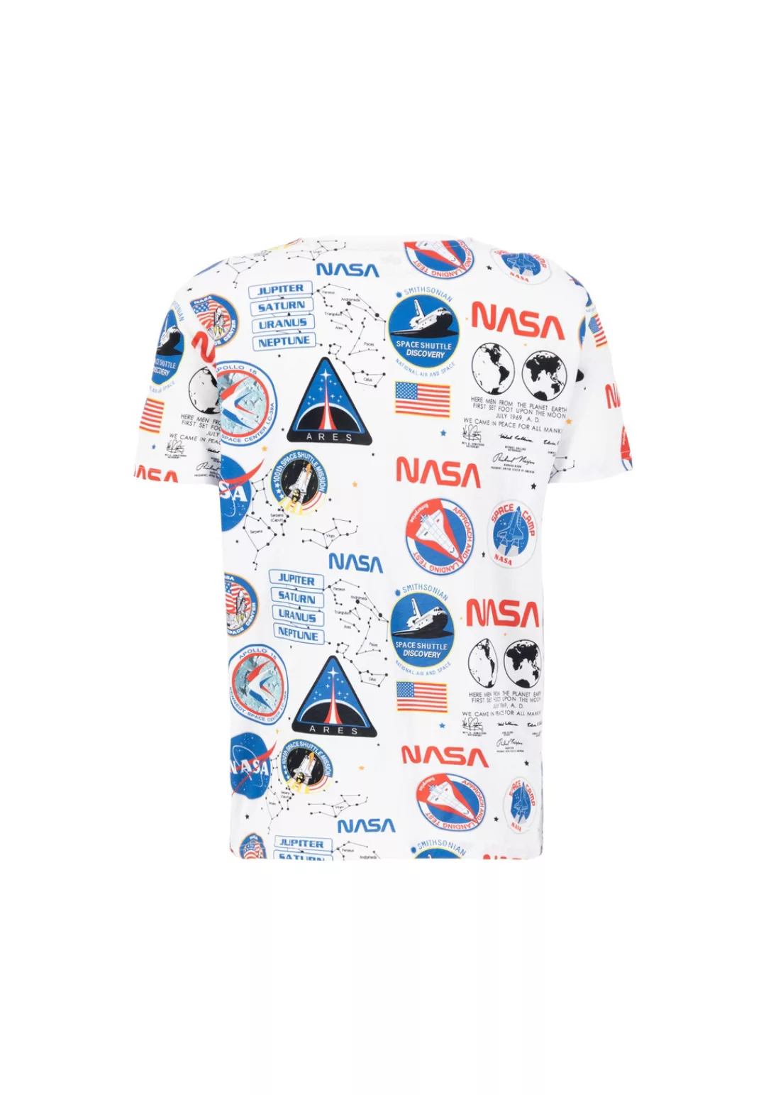 Alpha Industries T-Shirt "ALPHA INDUSTRIES Men - T-Shirts NASA AOP T-Shirt" günstig online kaufen