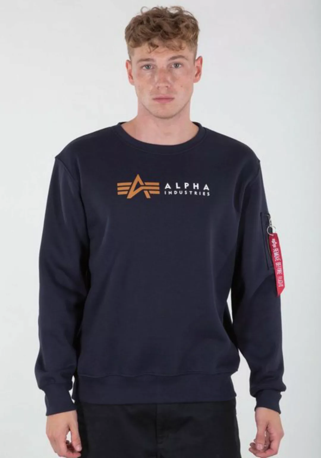 Alpha Industries Sweater Alpha Industries Men - Sweatshirts Alpha Label Swe günstig online kaufen