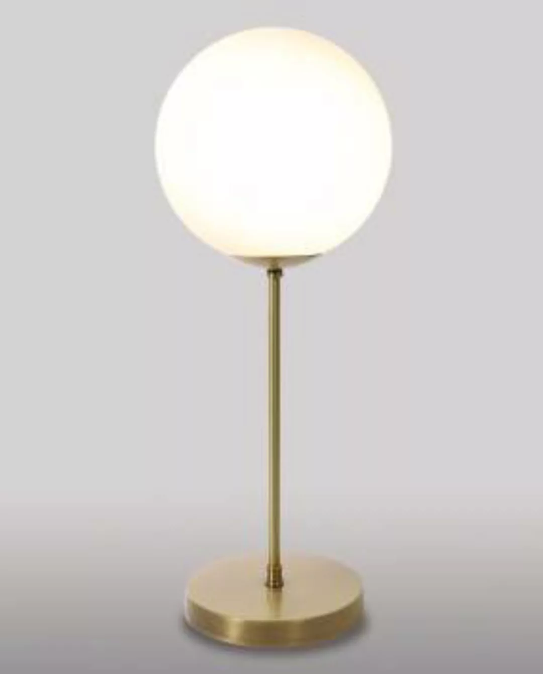 Wohnzimmer Tischlampe Bronze hell Vintage Echt-Messing günstig online kaufen