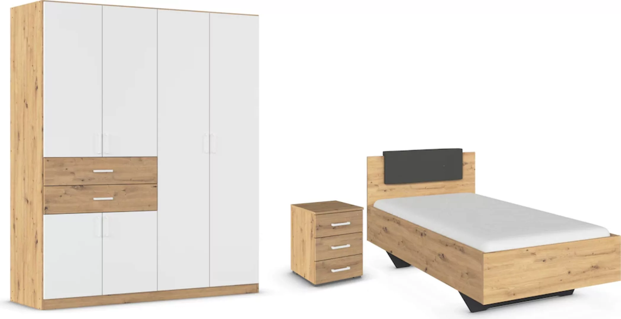 rauch Schlafzimmer-Set "Komplettzimmer Komplettschlafzimmer Schlafzimmer-Se günstig online kaufen