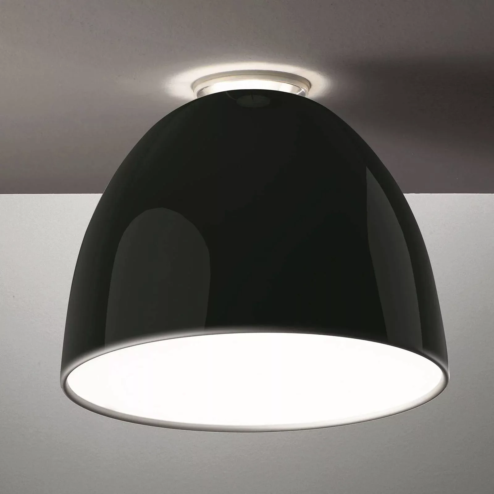 Artemide Nur Mini Gloss Deckenleuchte, schwarz günstig online kaufen