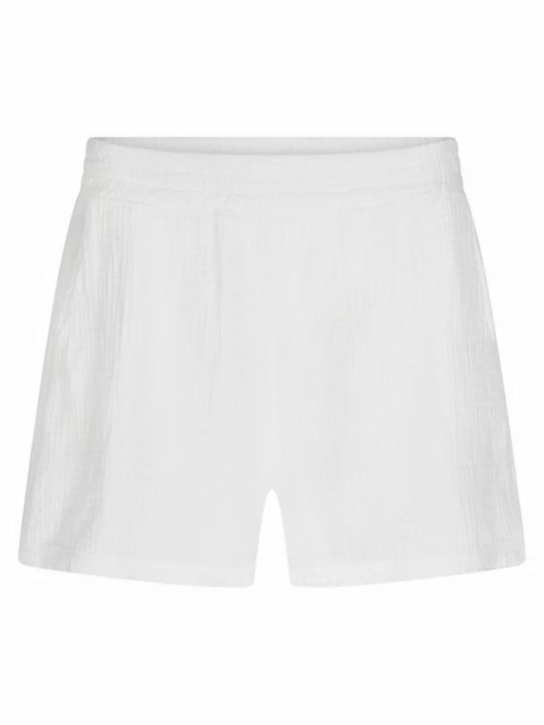 SASSYCLASSY Shorts Lockere Musselin Shorts High-Waist Baumwoll Shorts mit E günstig online kaufen