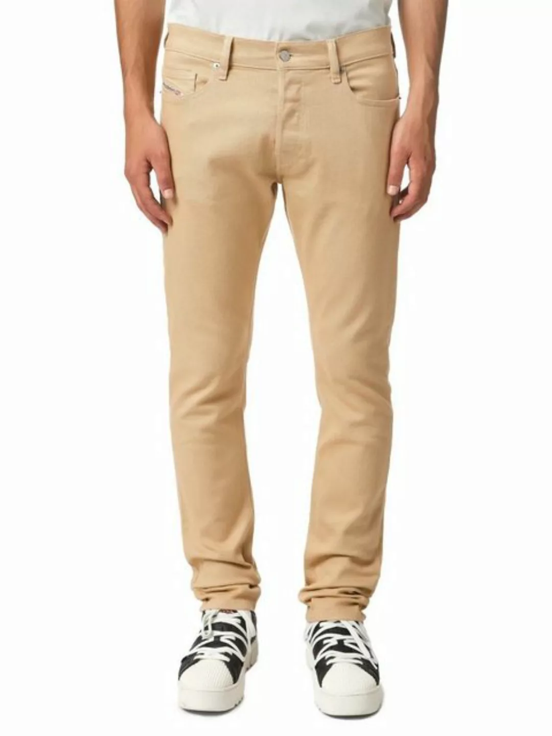 Diesel Slim-fit-Jeans Low Waist Stretch - D-Luster 009HA Beige günstig online kaufen