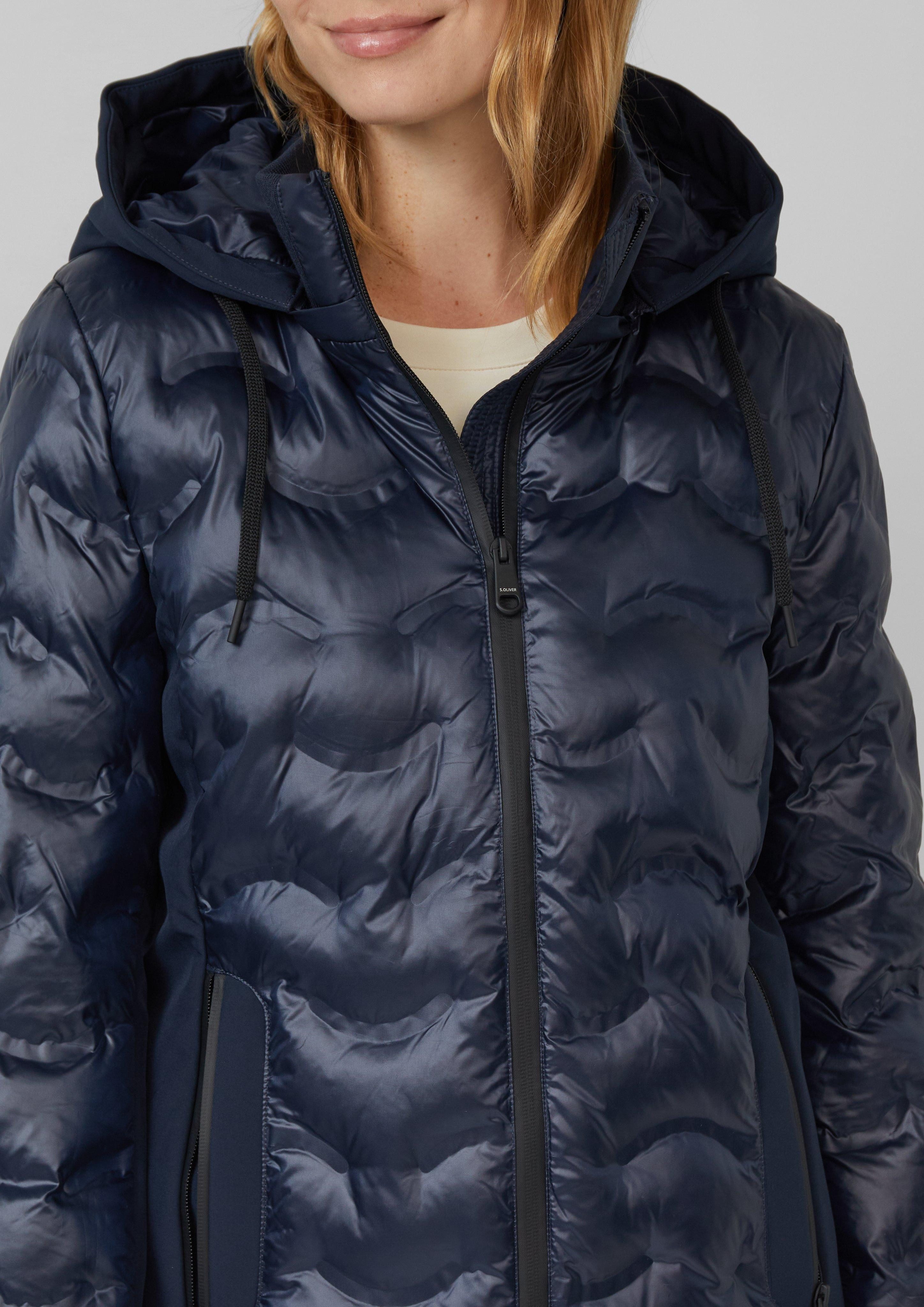 s.Oliver Funktionsjacke Leichte Jacke im Fabricmix günstig online kaufen