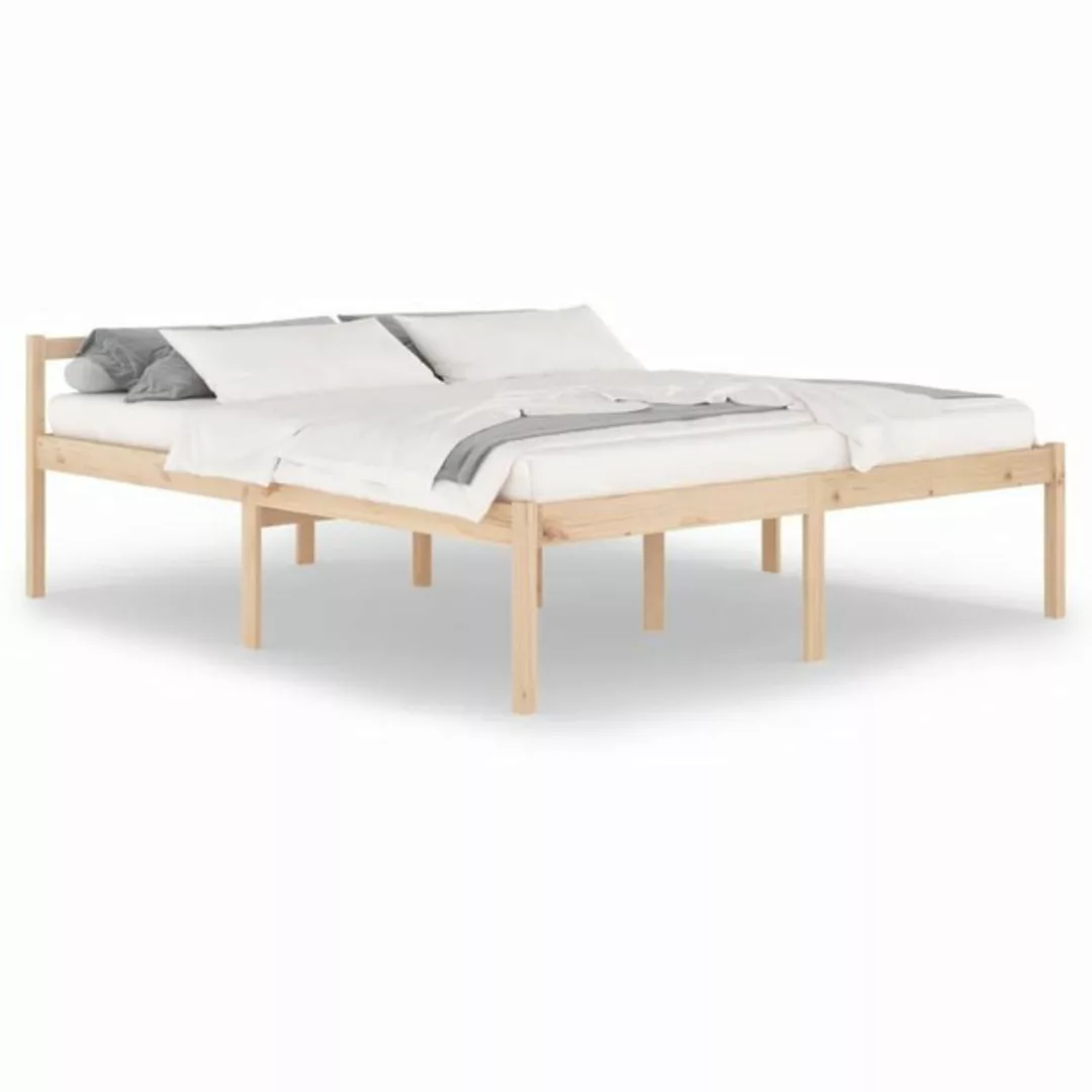 furnicato Bett Seniorenbett 180x200 cm Massivholz Kiefer günstig online kaufen