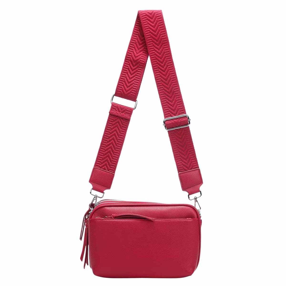 ITALYSHOP24 Schultertasche Damen Umhängetasche Brusttasche Cross günstig online kaufen