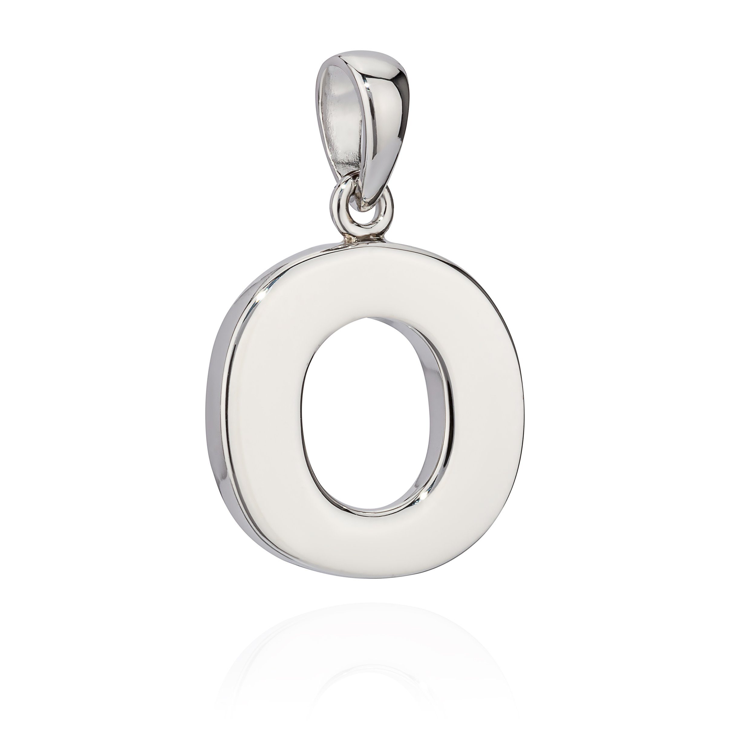 NKlaus Kettenanhänger 13x13mm Kettenanhänger Buchstabe O günstig online kaufen
