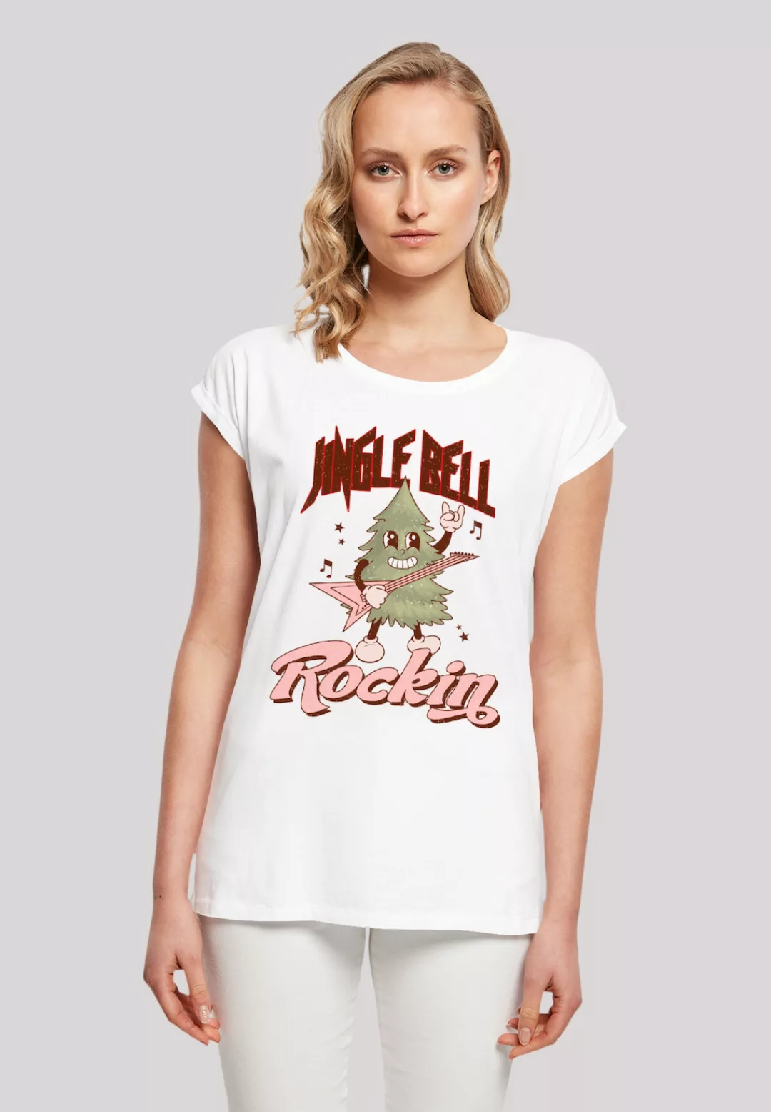 F4NT4STIC T-Shirt "Jingle Bell Rocking Weihnachten Tree", Premium Qualität, günstig online kaufen