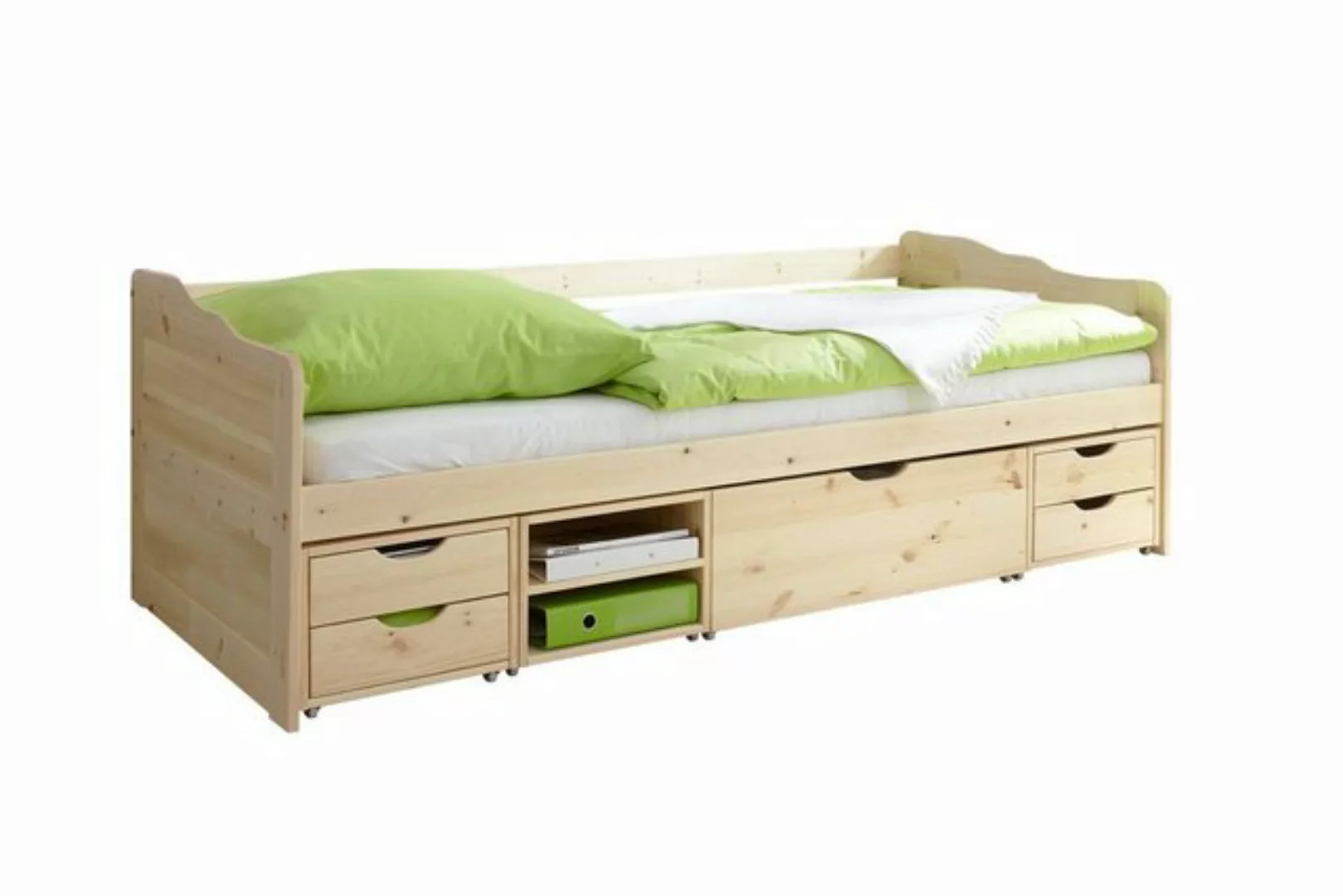 TICAA Sofabett Funktionsbett Gästebett Marlies Kiefer Natur natur Gr. 90 x günstig online kaufen