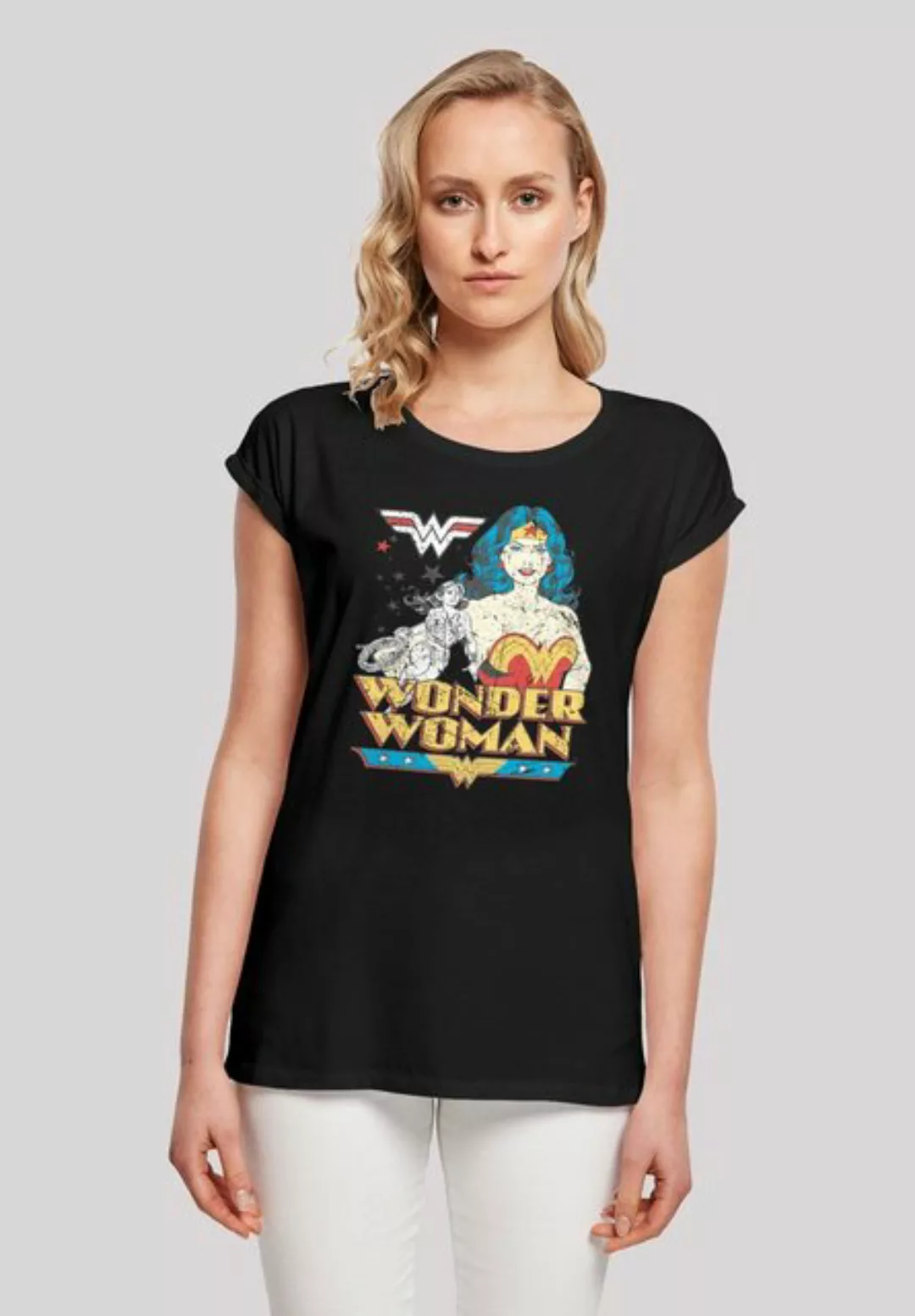 F4NT4STIC T-Shirt "DC Comics Superhelden Wonder Woman Posing", Print günstig online kaufen