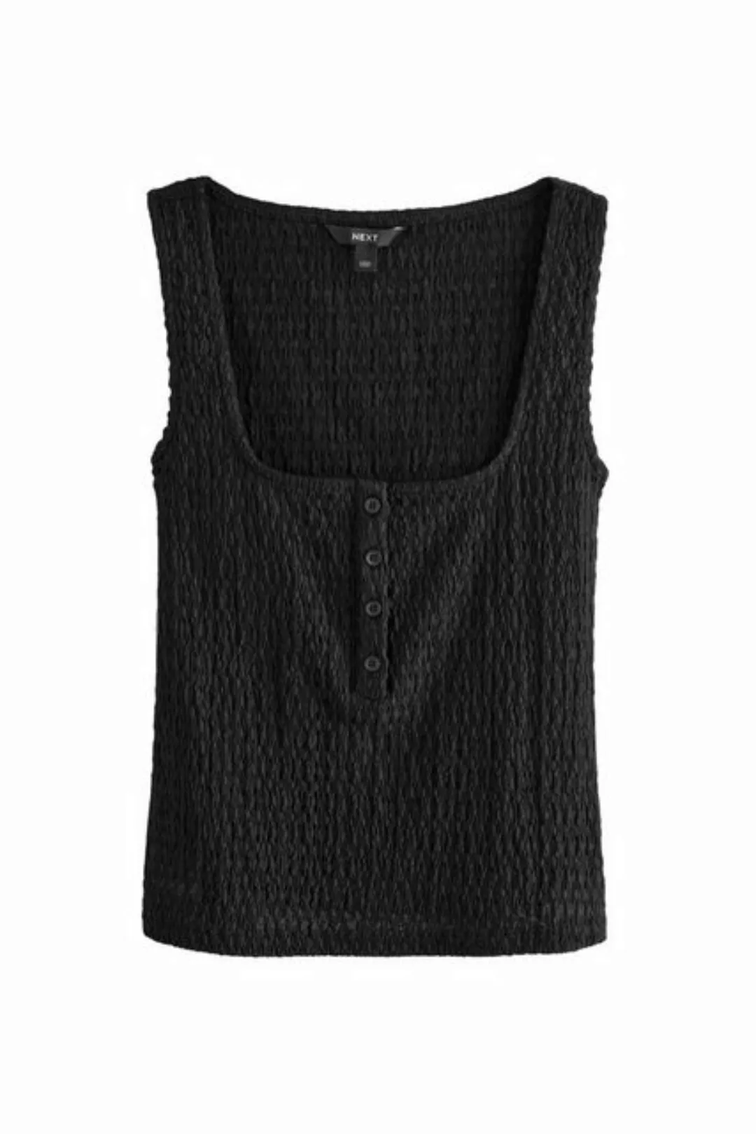 Next Trägertop Strukturiertes Tanktop mit Henleydetail (1-tlg) günstig online kaufen