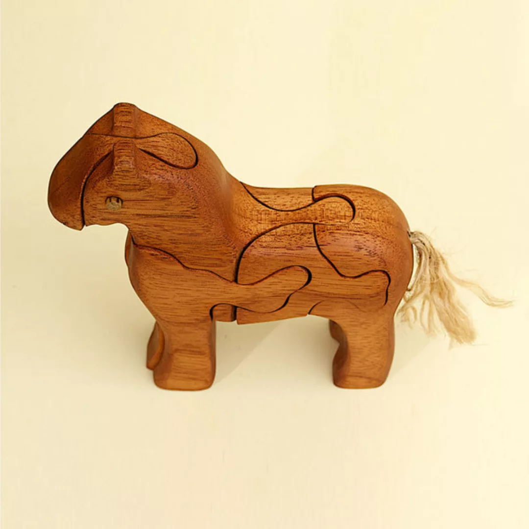 3d Holzpuzzle - Pferd günstig online kaufen