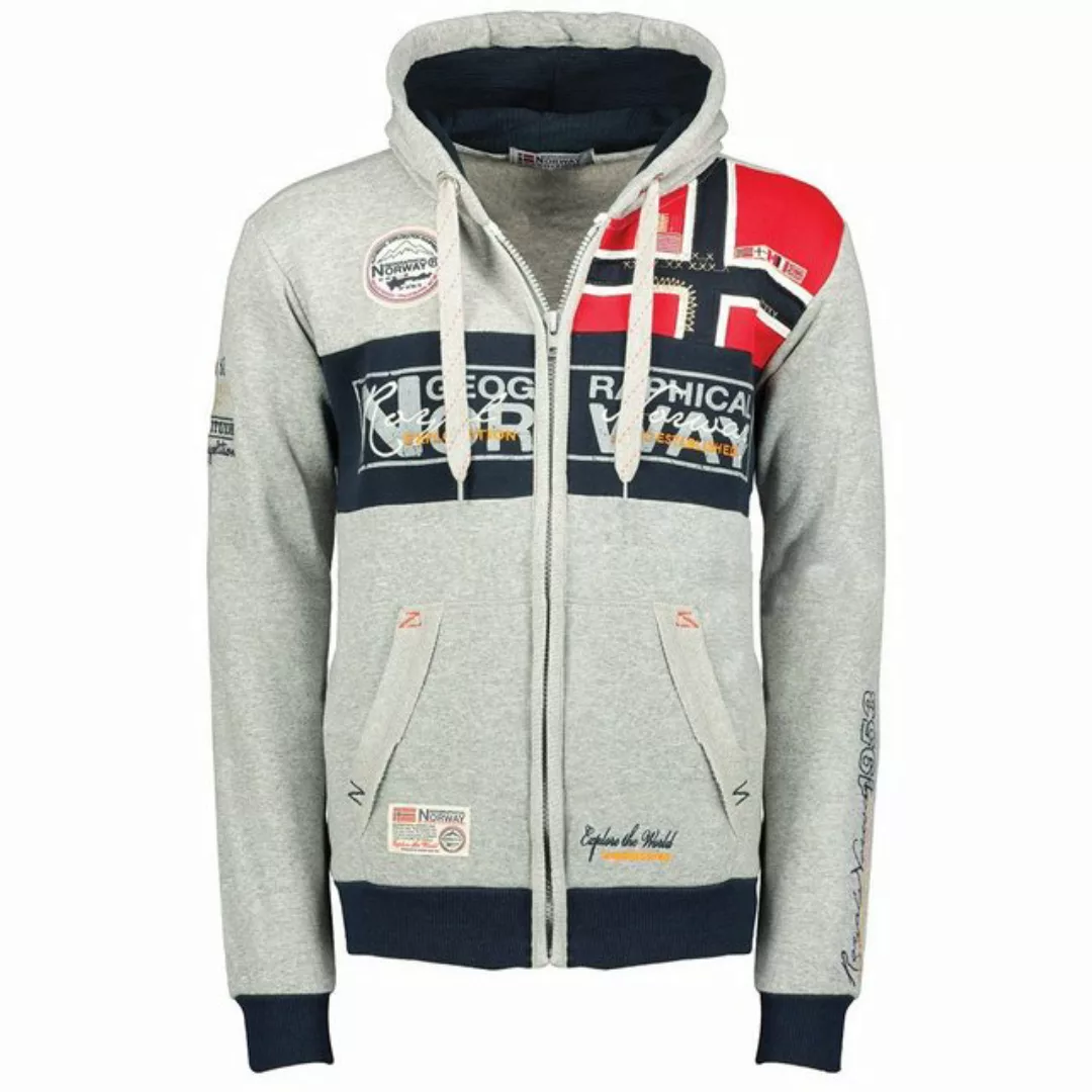 Geographical Norway Funktionsjacke Geographical Norway Herren Sweatjacke421 günstig online kaufen