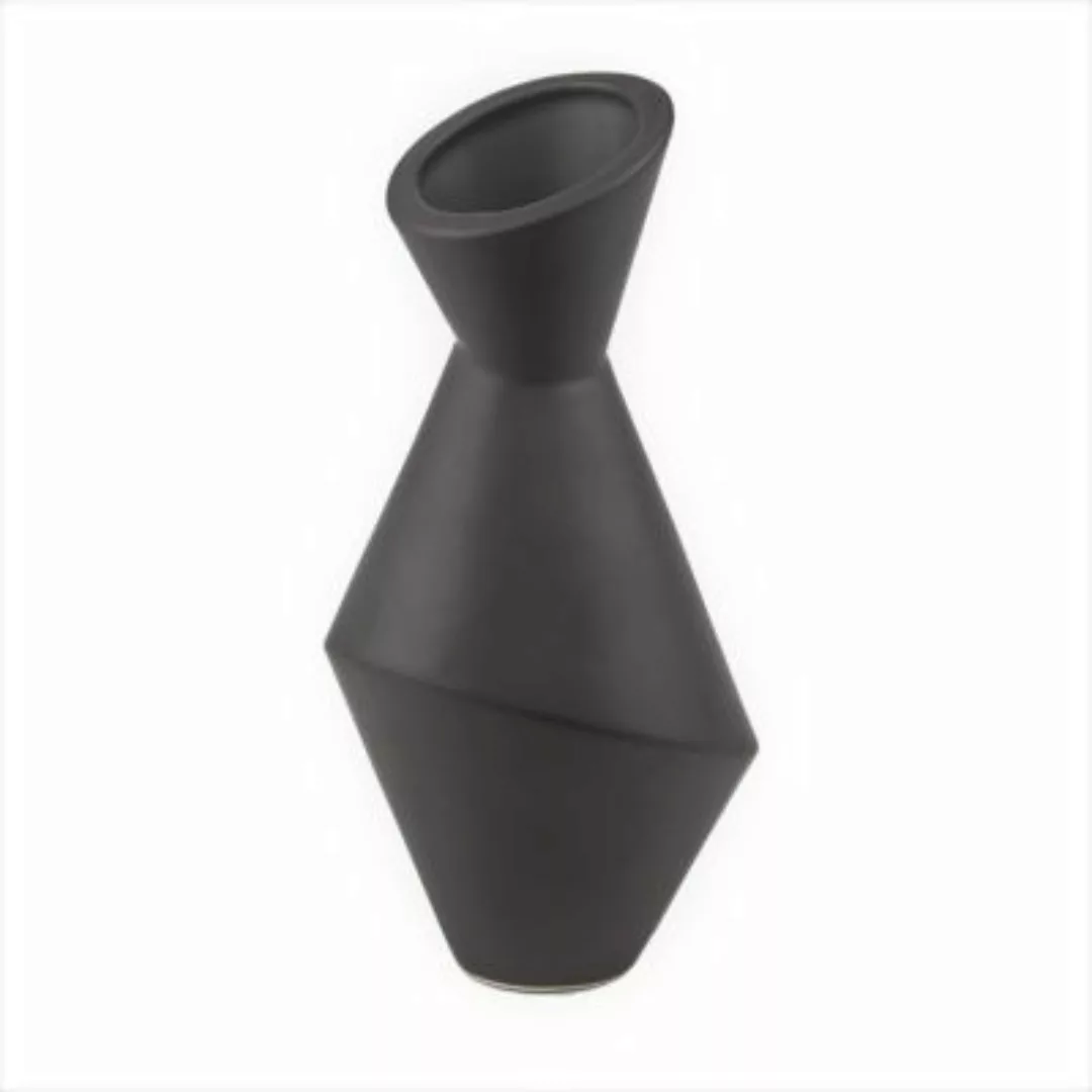 Beige & Stone Teza Vase anthrazit günstig online kaufen