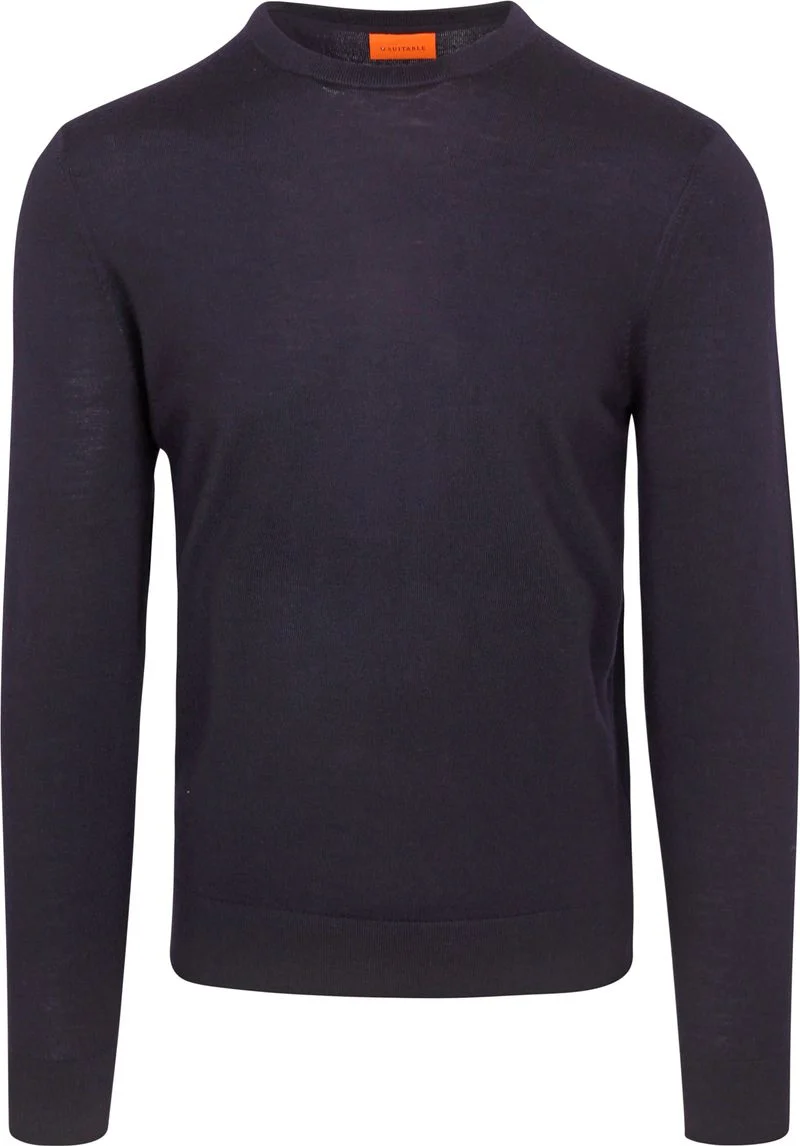 Suitable Merino Pullover Navy - Größe 3XL günstig online kaufen