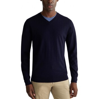 Liu Jo  Pullover Dunkelblauer Pullover mit V-Ausschnitt günstig online kaufen