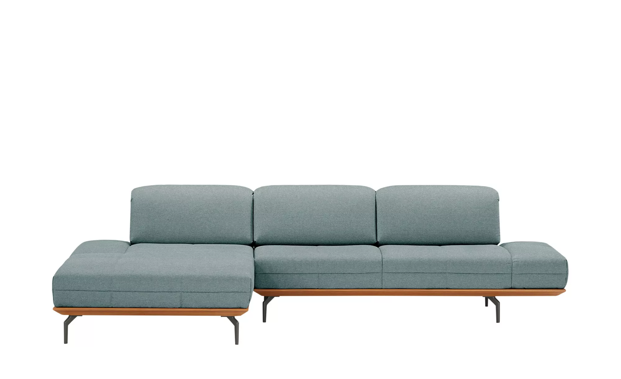 hülsta Sofa Ecksofa  HS 420 - blau - 313 cm - 170 cm - Polstermöbel > Sofas günstig online kaufen